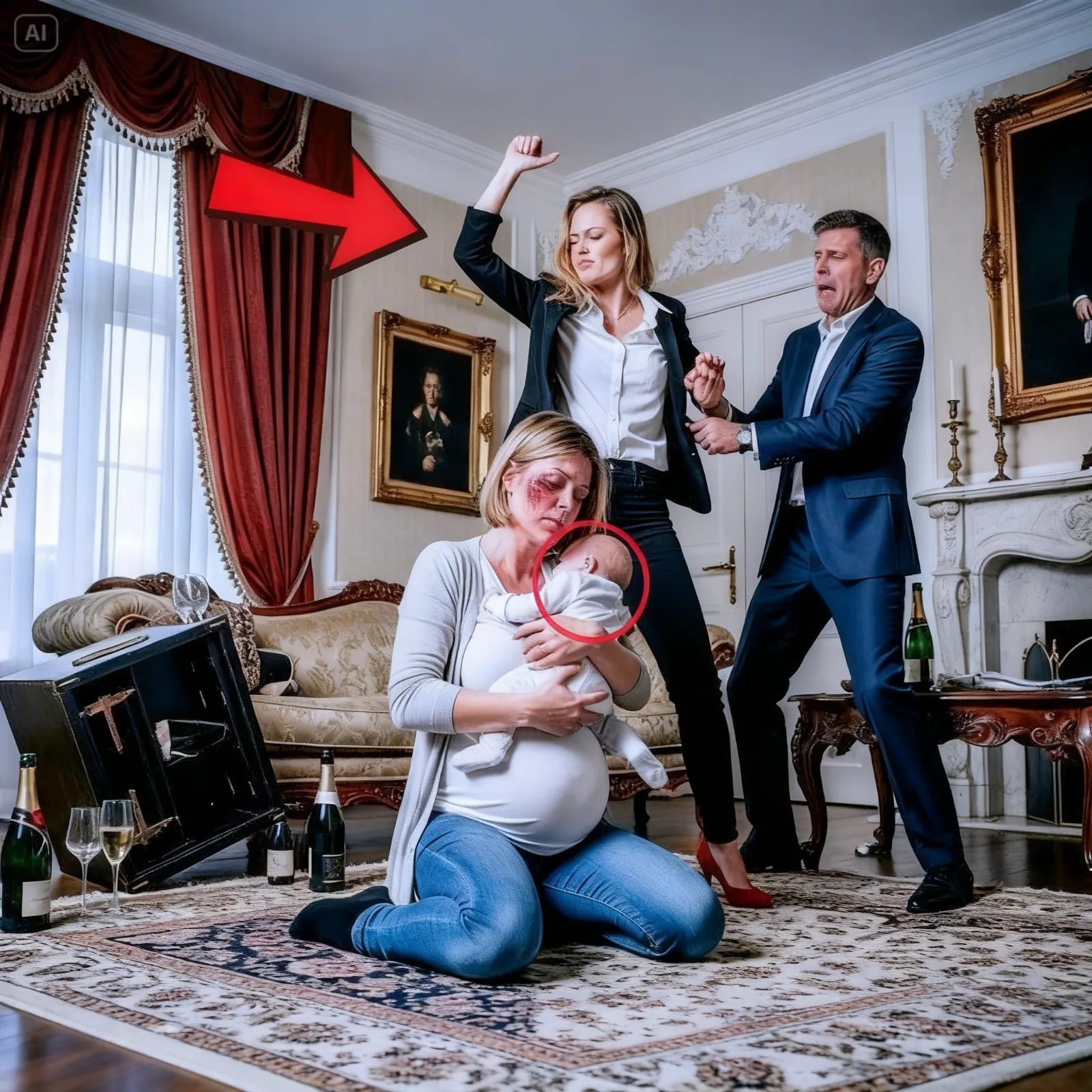 He Let His Mistress Beat His Pregnant Wife While She Held Their Son – Then the Cameras Exposed Everything