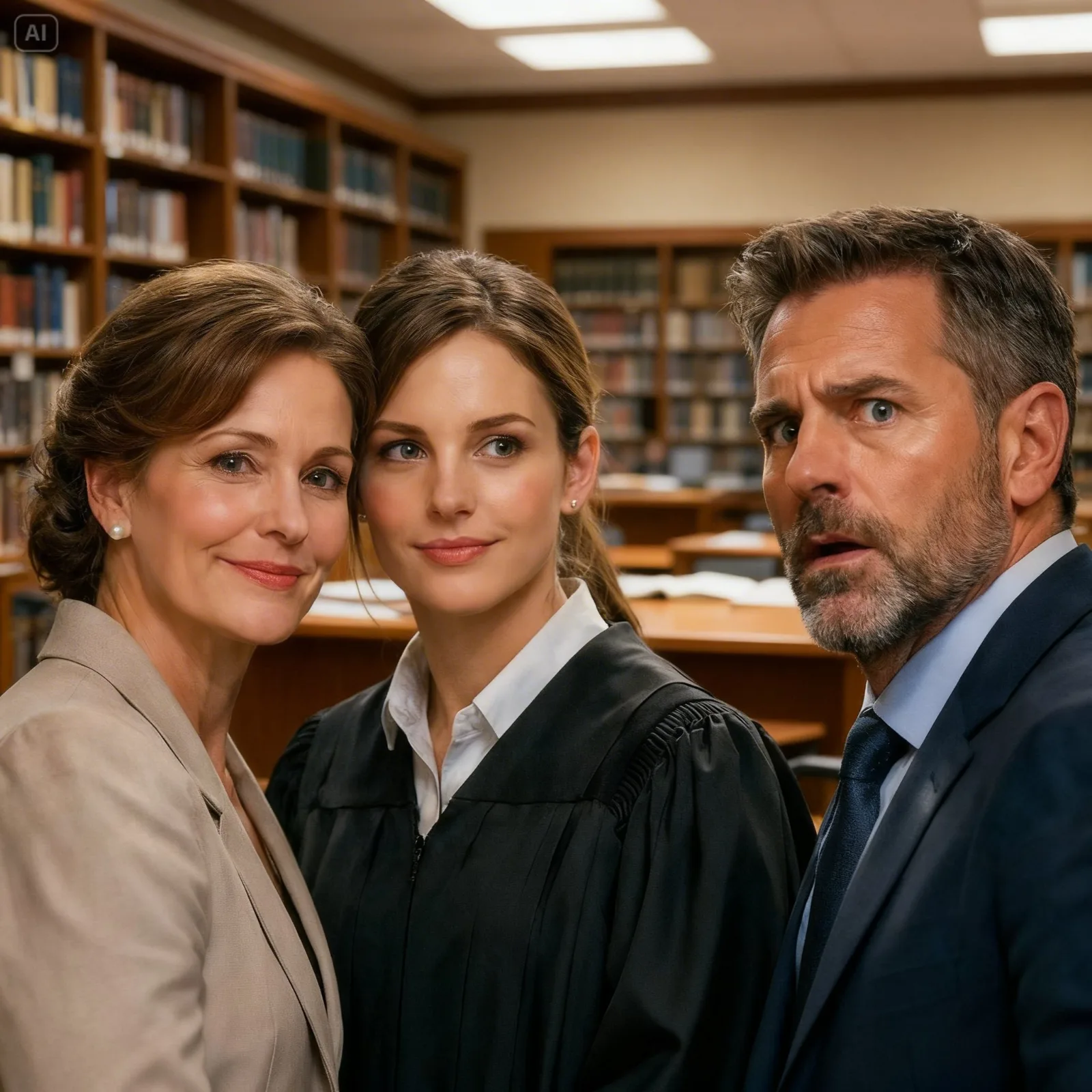 He Called His Wife and Baby “Baggage” and Vanished – Then the Daughter He Erased Looked Down From the Bench