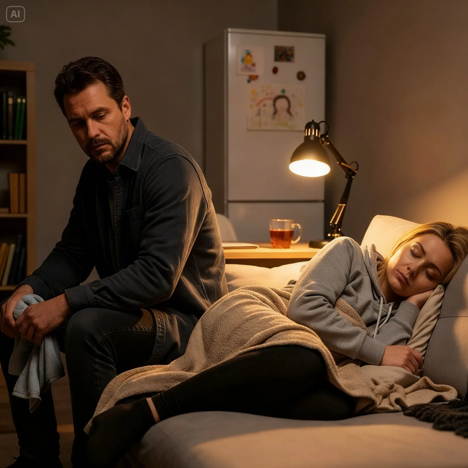 Single Dad Let a Stranger Sleep on His Couch—Next Morning, She Made One Call That Changed Everything