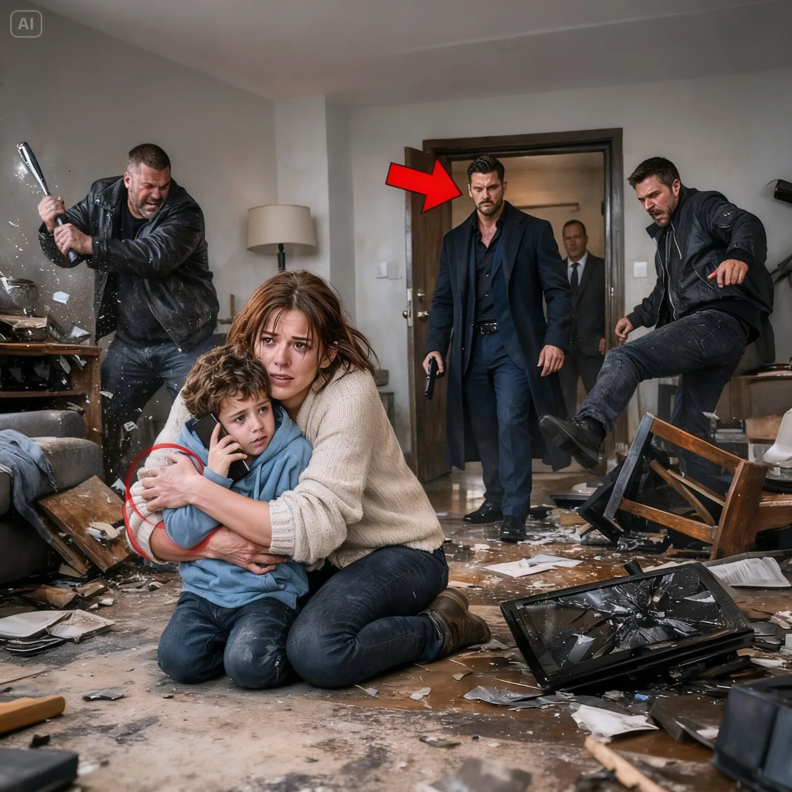 “Is That My Daddy?” The Debt Collectors Went Silent When a Toddler’s Call Reached the One Man They Should Never Have Threatened