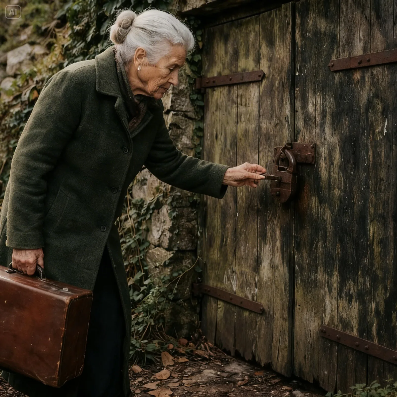 Evicted at 75, She Opened Her Grandma’s Locked Basement – Then Found the Secret Her Family Buried for Decades