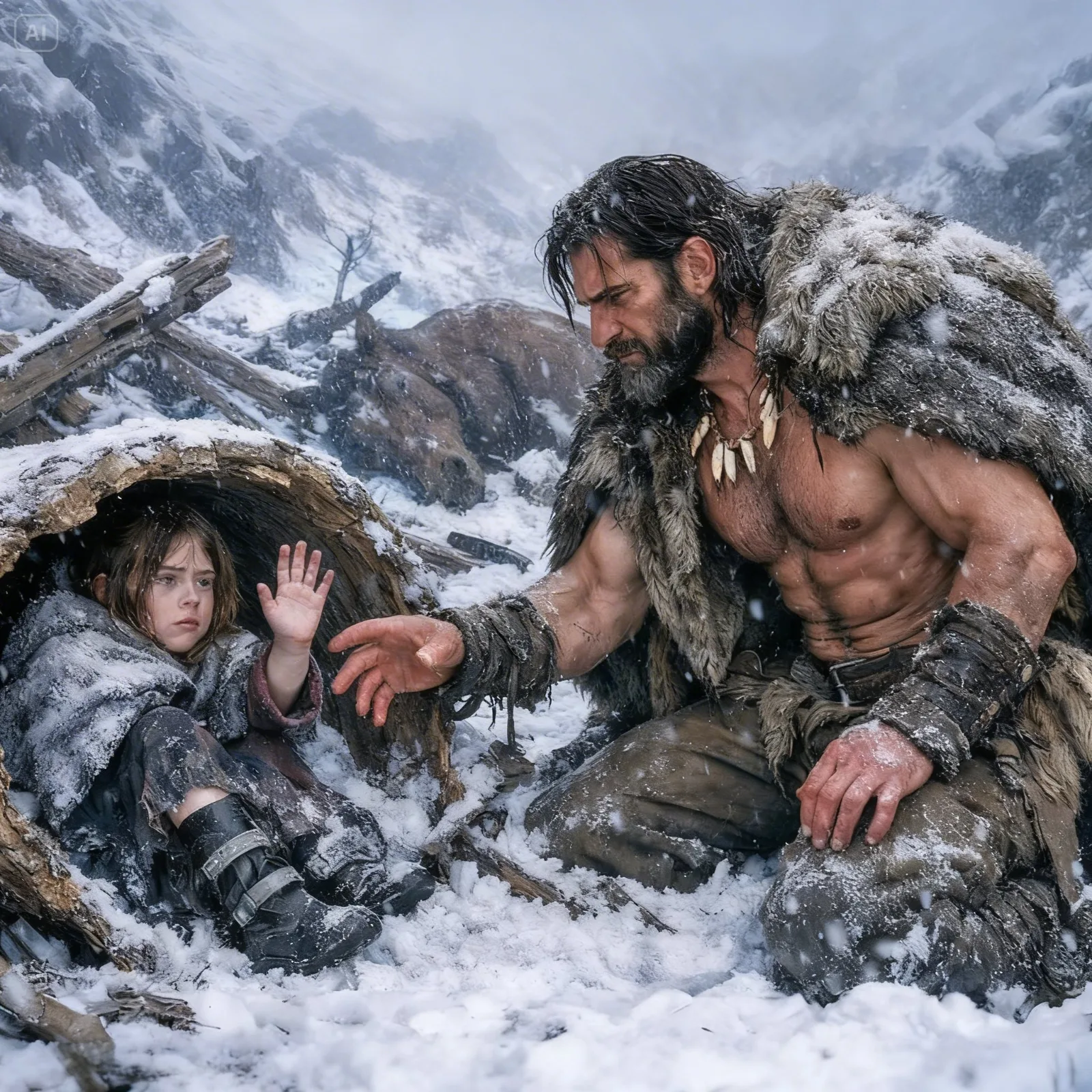 “Please Don’t Hurt Me… I Can’t Walk,” the Little Girl Begged—Then a Mountain Man Changed Everything