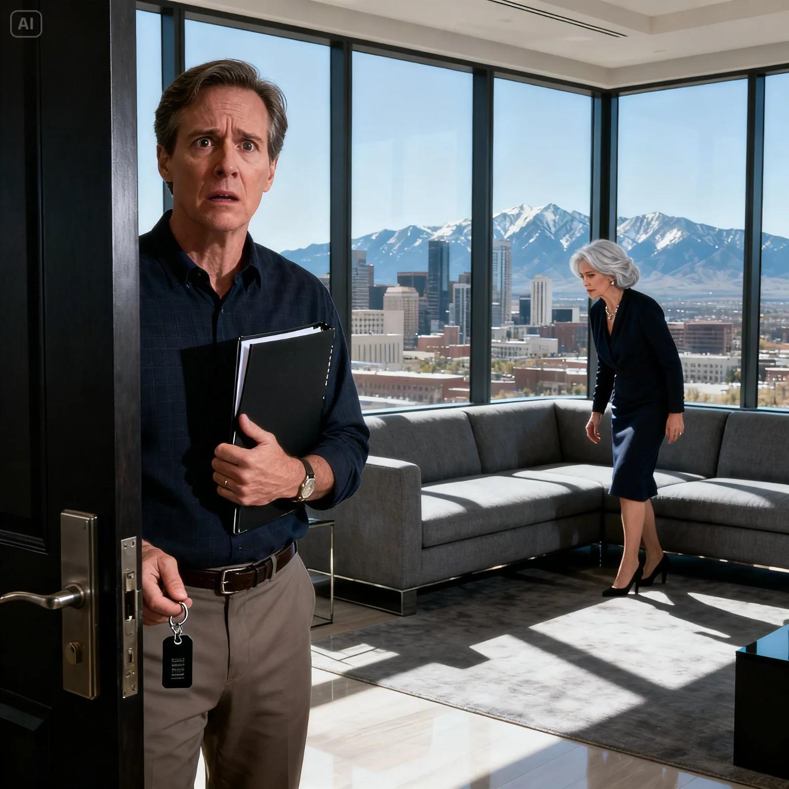 My Wife Died in a Car Crash – Nine Days Later, a Stranger Handed Me the Keys to Her Secret Penthouse