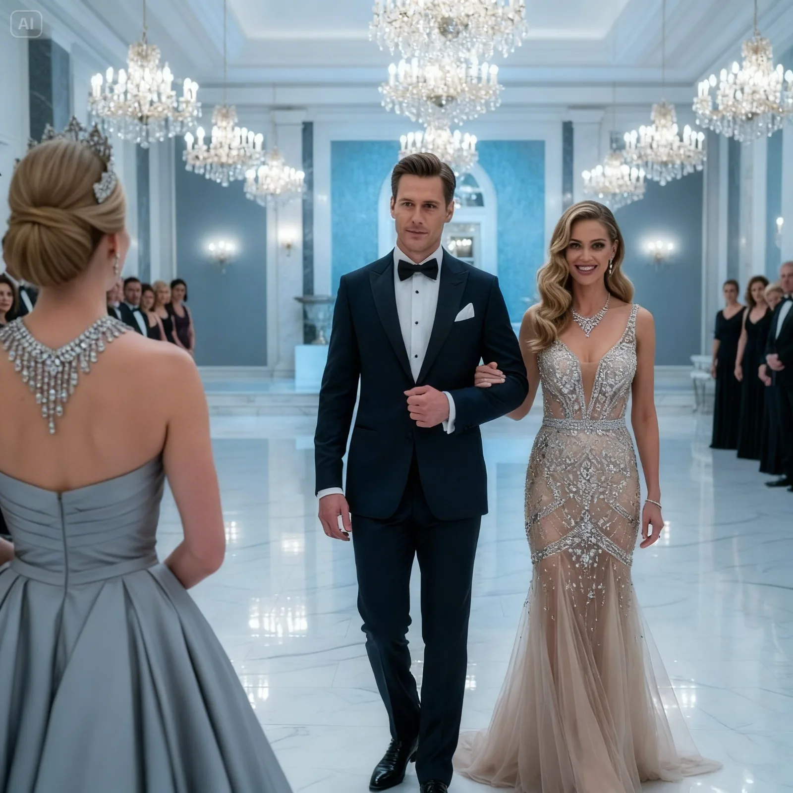 He Took His Mistress to a Diamond Gala and Mocked His Pregnant Wife – Not Knowing She Owned the Hotel, the Bank, and Everything He Called His