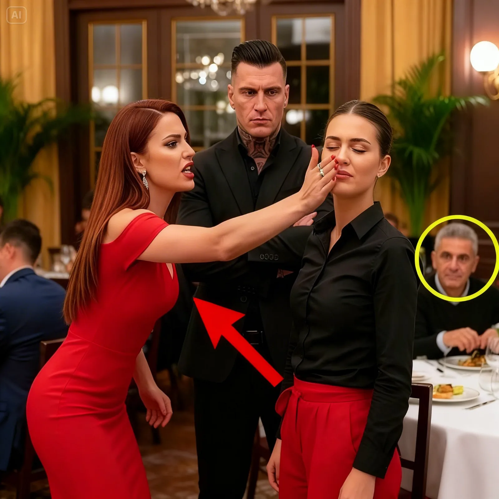 She Slapped a Waitress in Front of the Mafia Boss – Then He Called the Girl His Wife and Ended Her Whole World