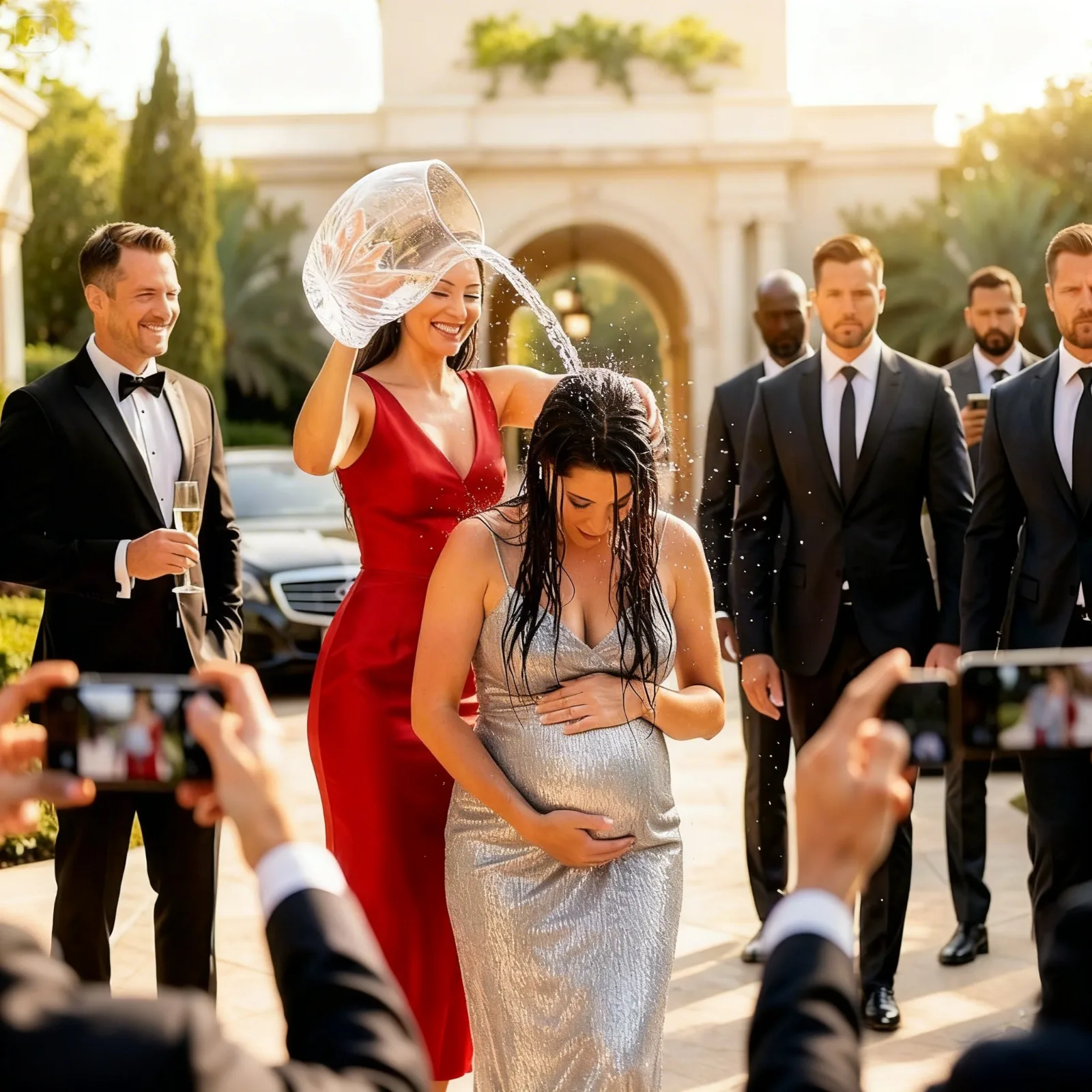 He Publicly Humiliated His Pregnant Wife – Then the Brothers She Chose Him Over Walked In