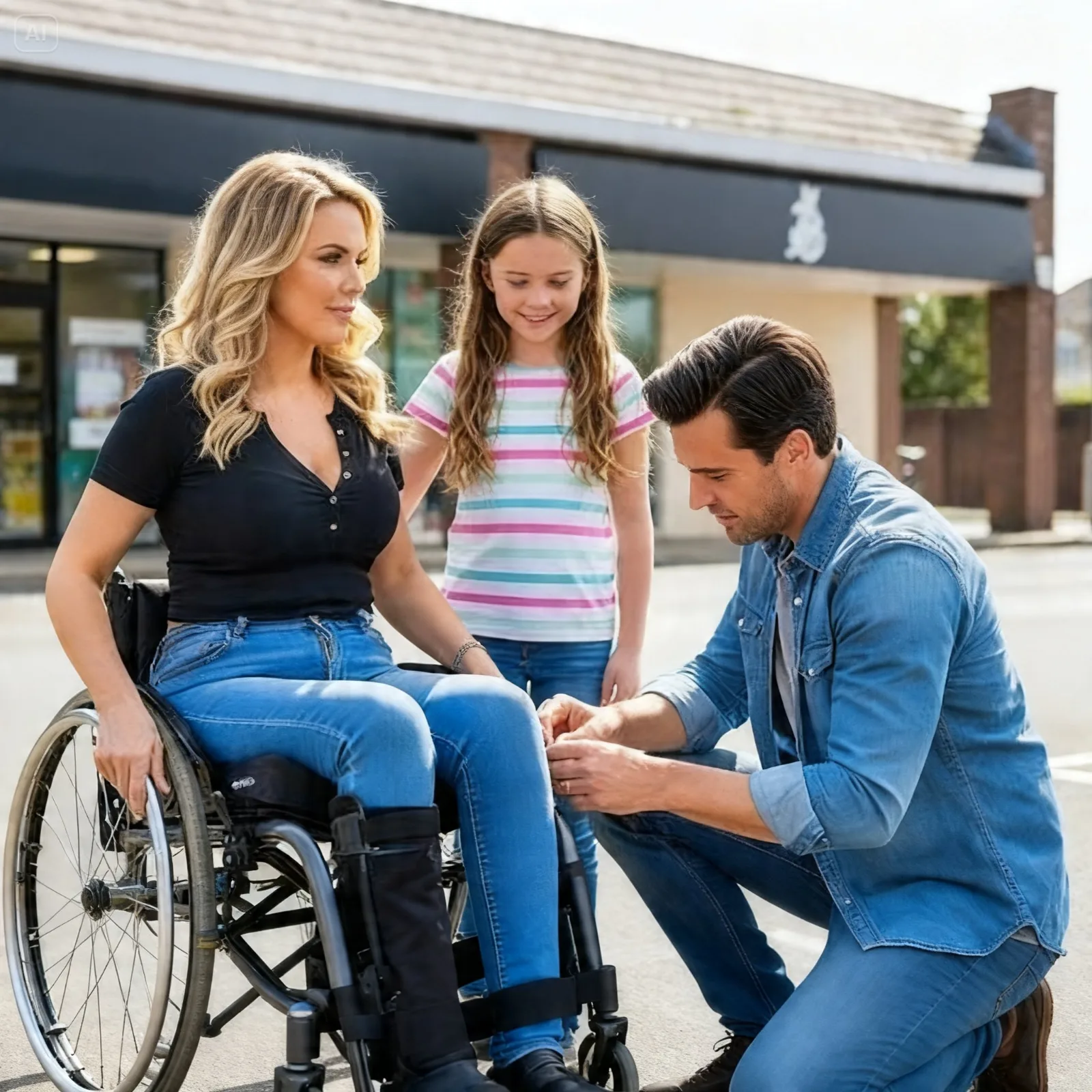 Single Dad Helped the Same Woman Every Morning — Then She Said Something That Changed Everything