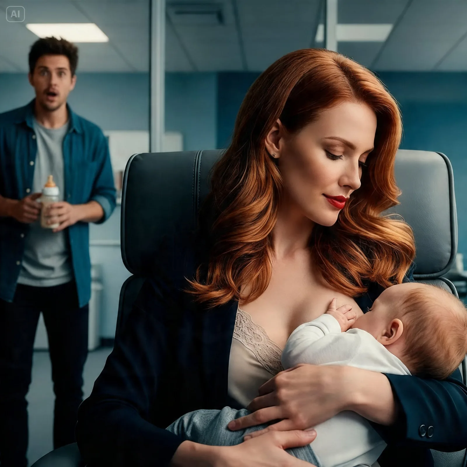 I found my boss breastfeeding my baby — what I discovered shocked me and changed everything.