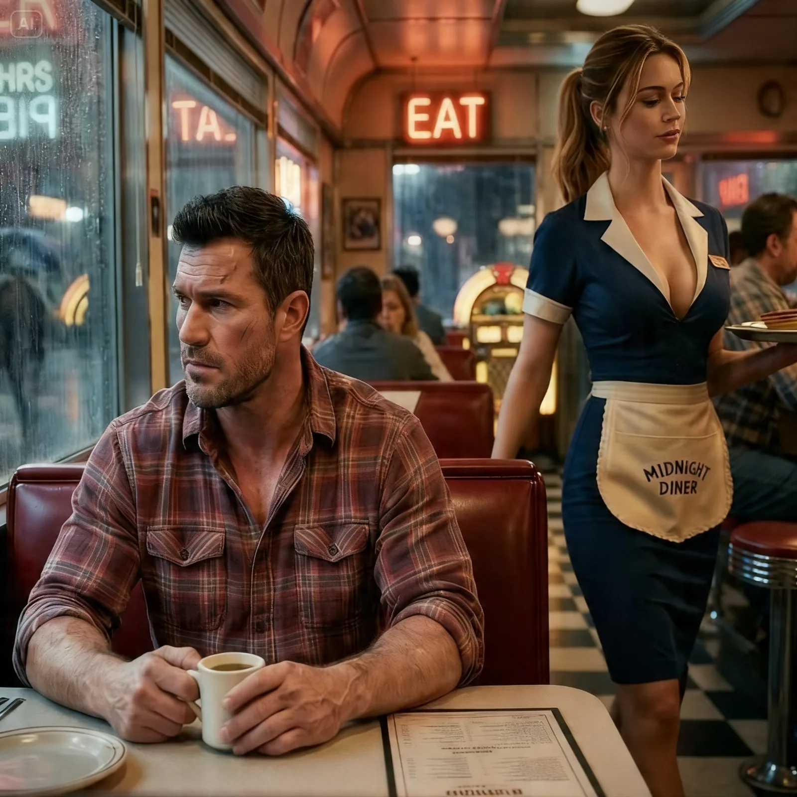 HE STEPPED IN TO DEFEND A WAITRESS—THEN FOUND OUT THE WOMAN HE SAVED COULD DESTROY EMPIRES