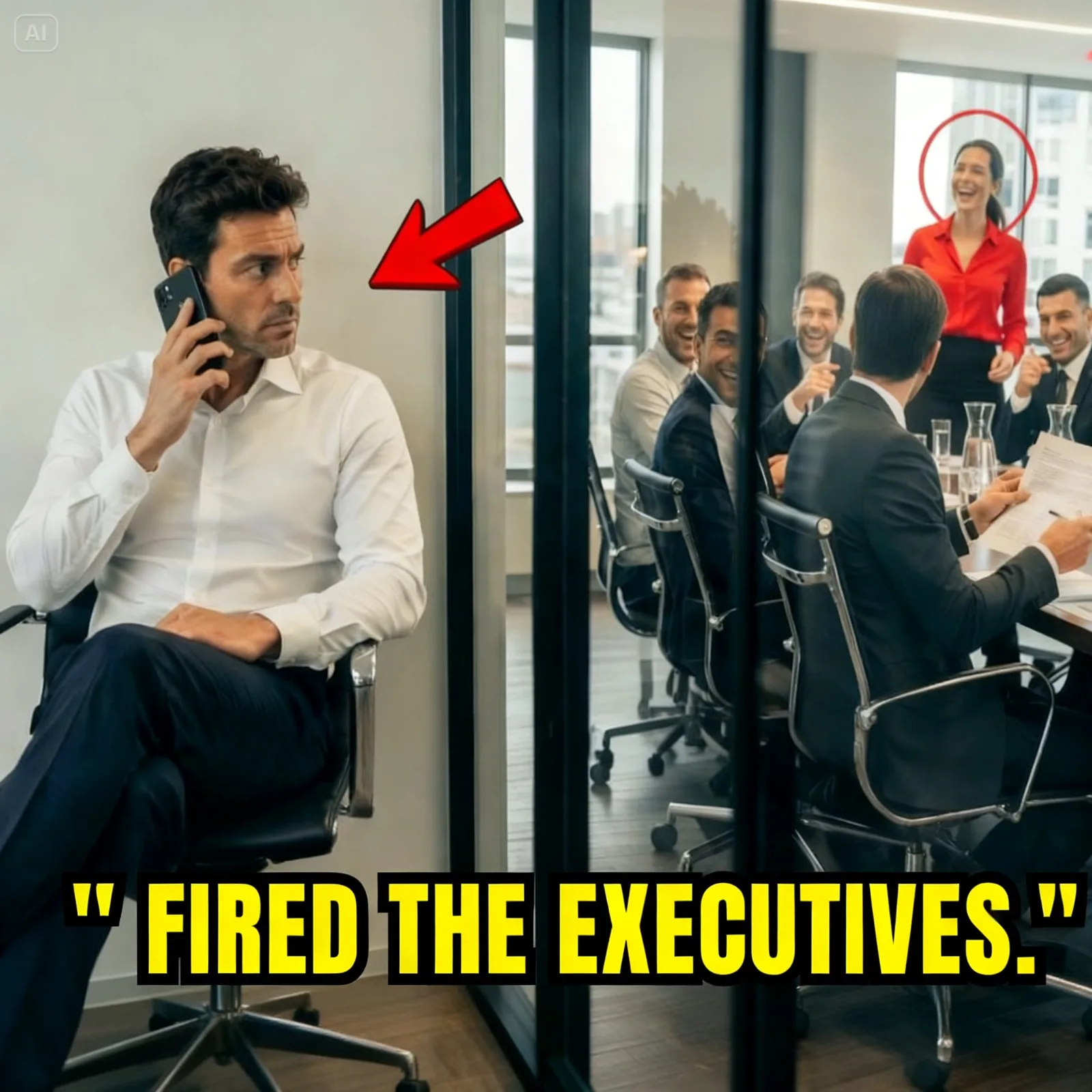 THE BILLIONAIRE FOUNDER WAS LEFT WAITING IN HIS OWN OFFICE—SIX MINUTES LATER, HE FIRED THE EXECUTIVES WHO BETRAYED HIM