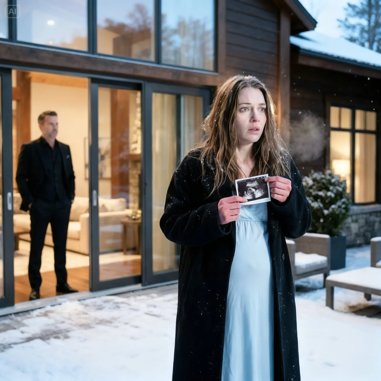 HE THREW HIS PREGNANT WIFE INTO THE SNOW—27 YEARS LATER, HIS SON WALKED BACK IN FOR JUSTICE