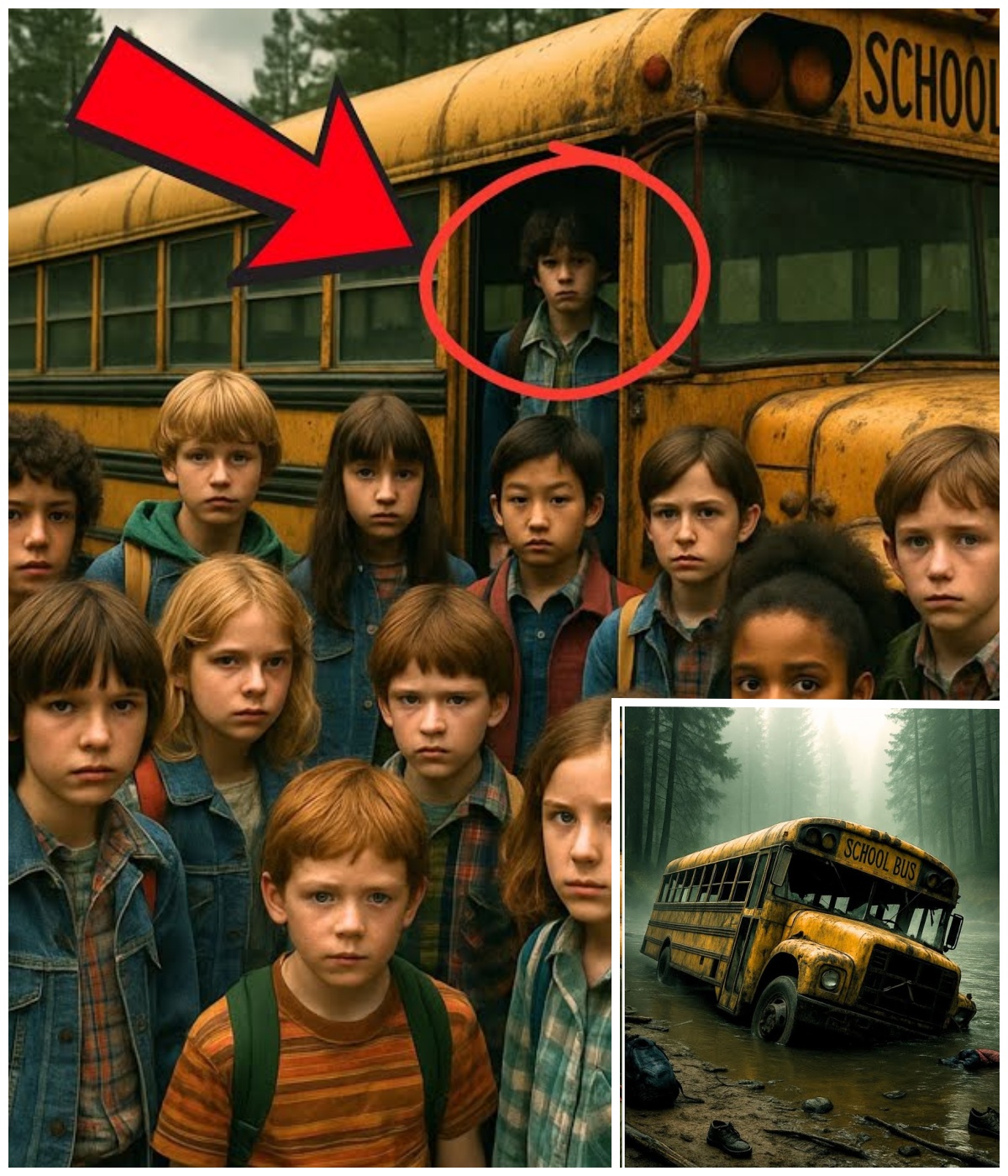 They Found the Missing School Bus Buried After 39 Years – Then a Woman Crawled Out of the Woods Believing She Was Still 12