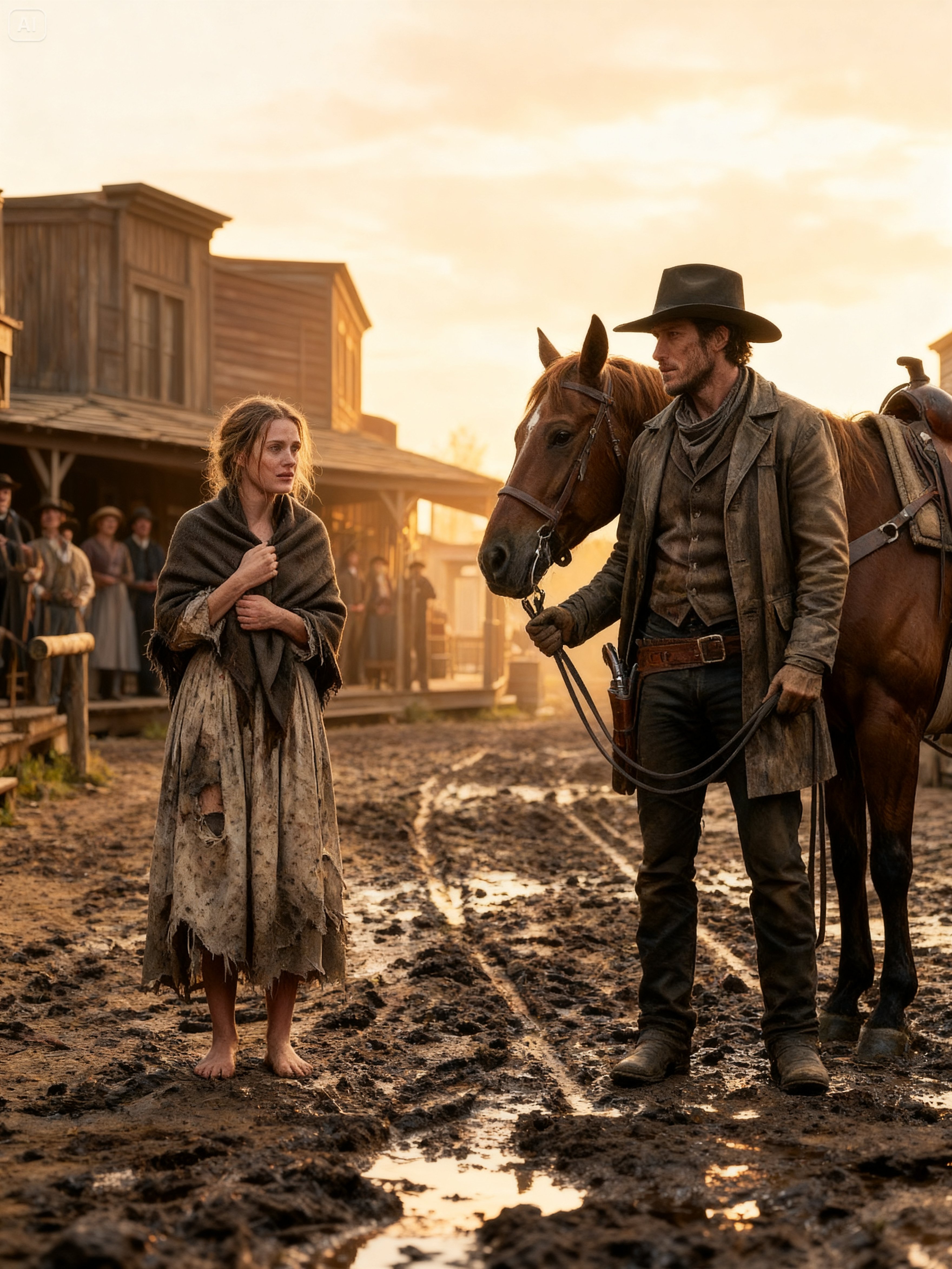 “I’m Filthy, Don’t Touch Me… But What This Cowboy Did Next Shocked the Entire Town (1879 Texas Story)