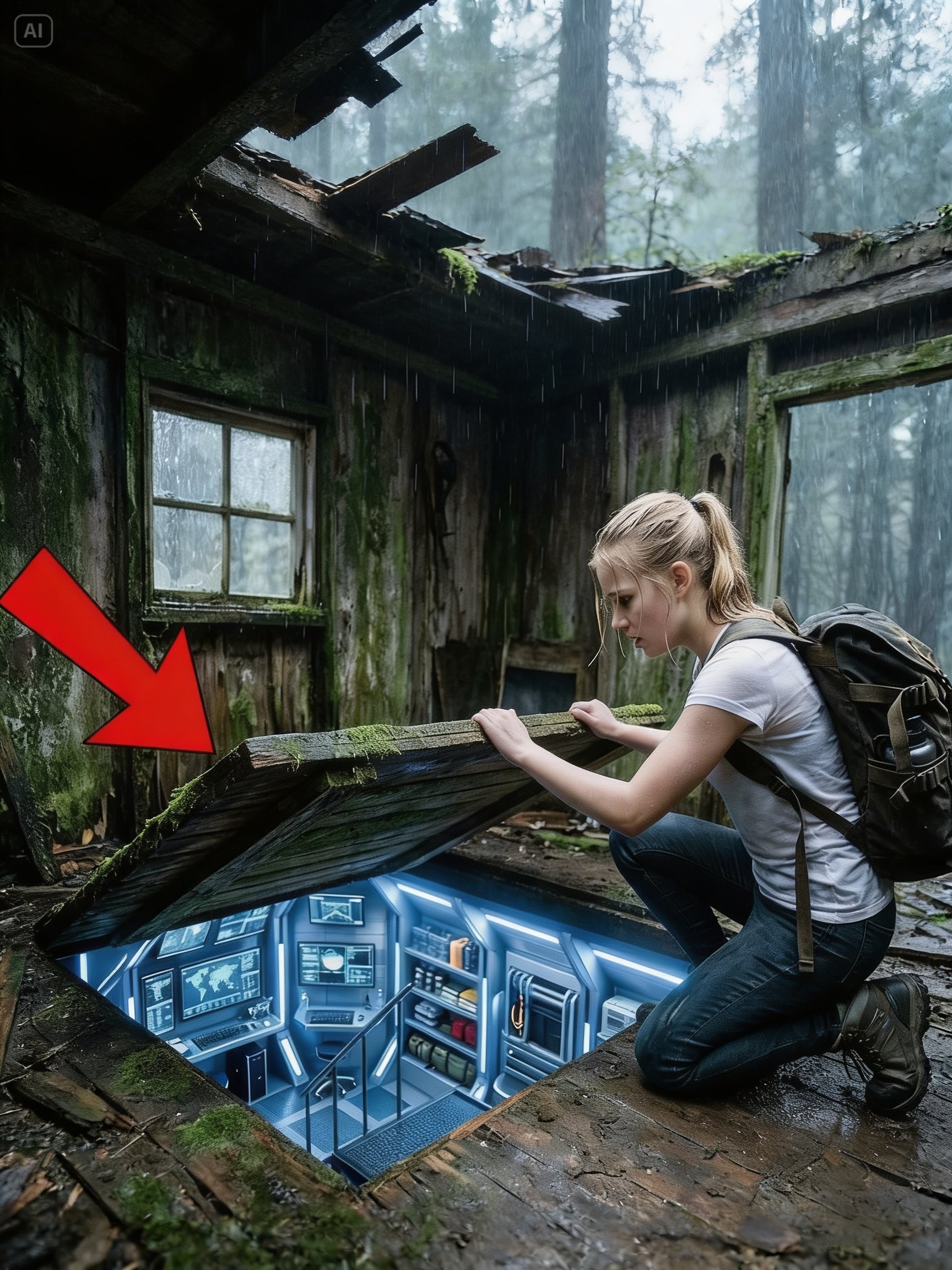 Forced Out at 18, She Found an Old Cabin in the Woods — Inside Was More Than Just Shelter