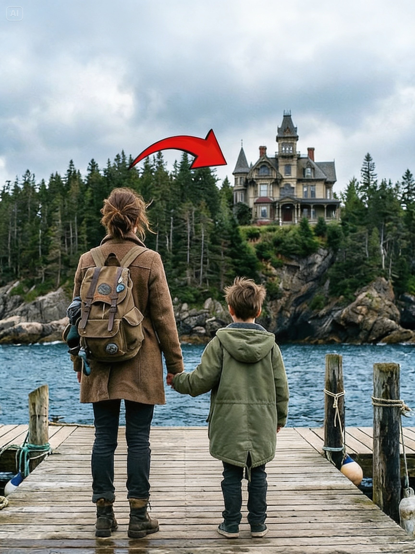 A Homeless Mom And Her Son Inherited An Island — And Found The Secret The Grandfather Took