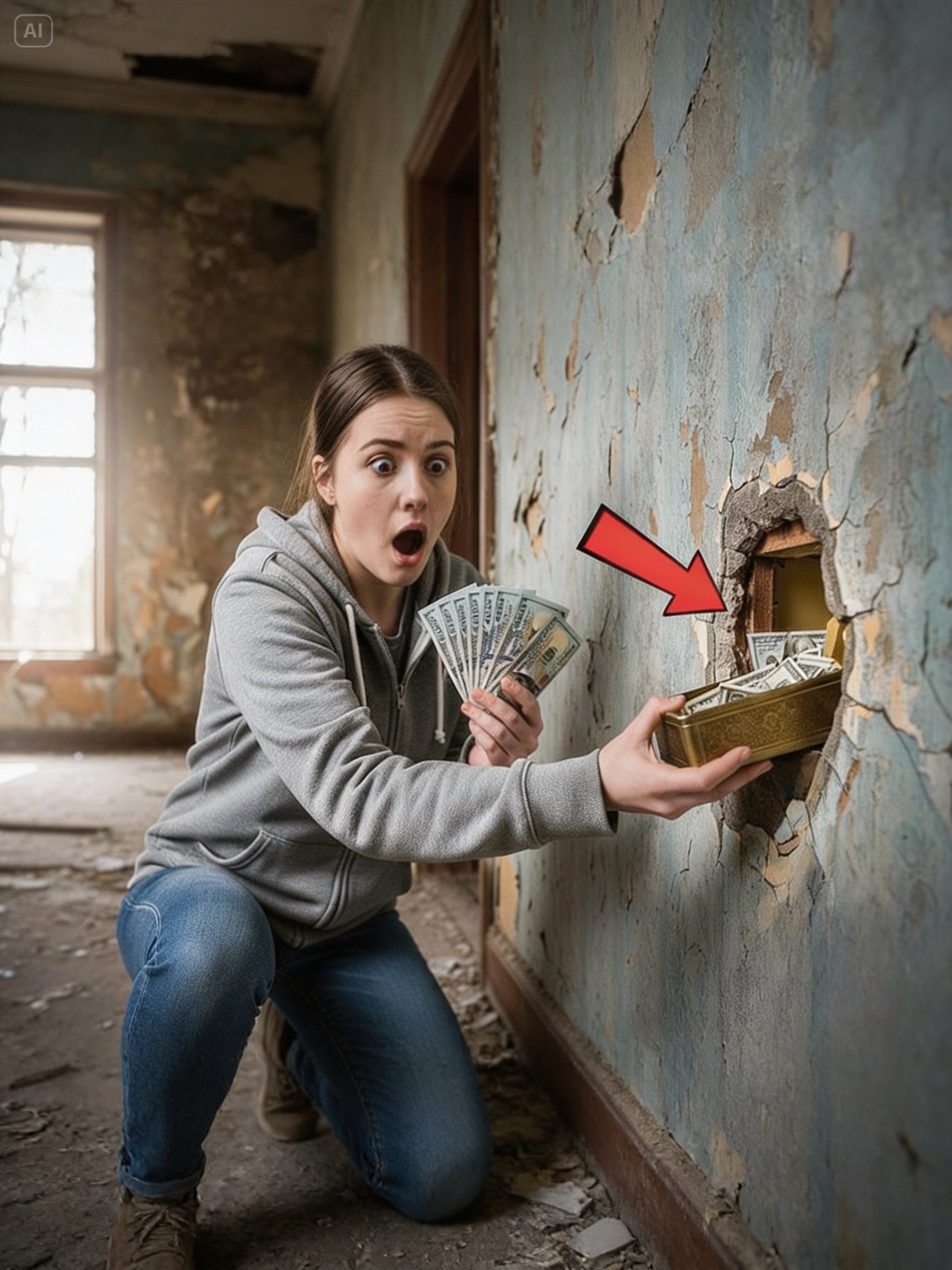 Homeless At 18, She Inherited A Ruined House — What She Found Inside Shocked Everyone