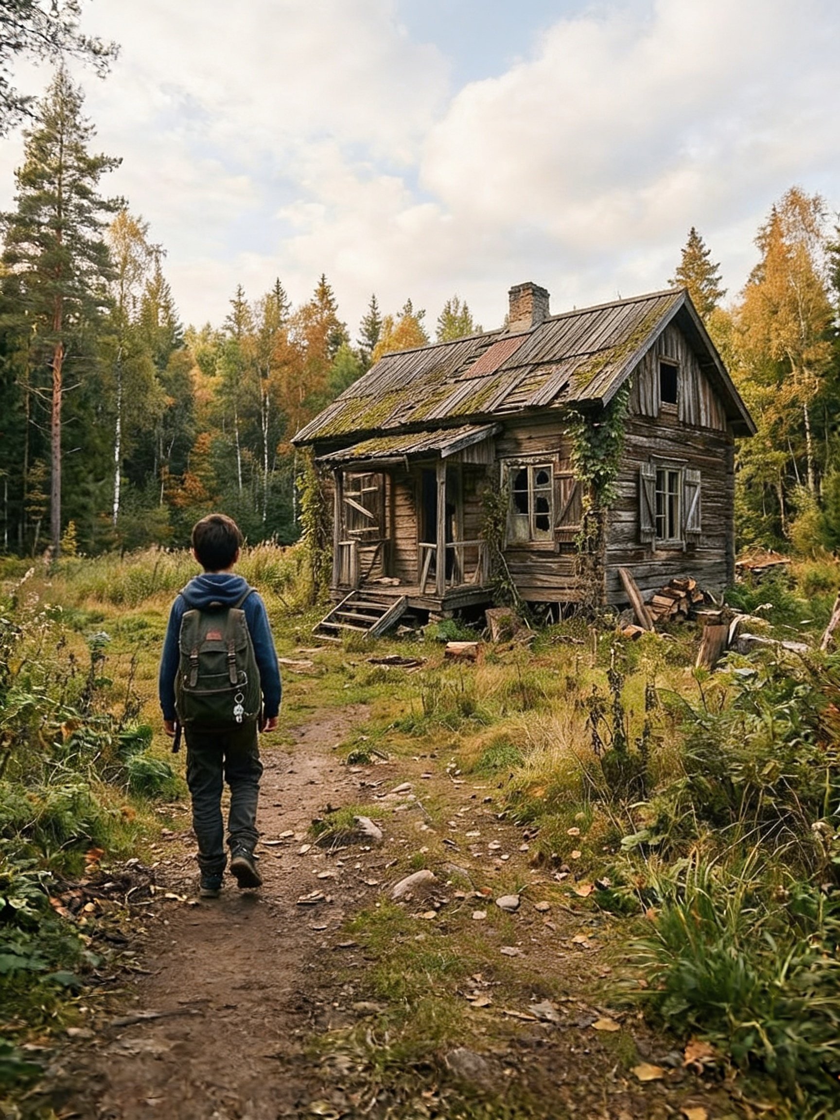 Abandoned By his Parents at age 13, He Found an Old Cabin — And What He Found There Shocked Everyone