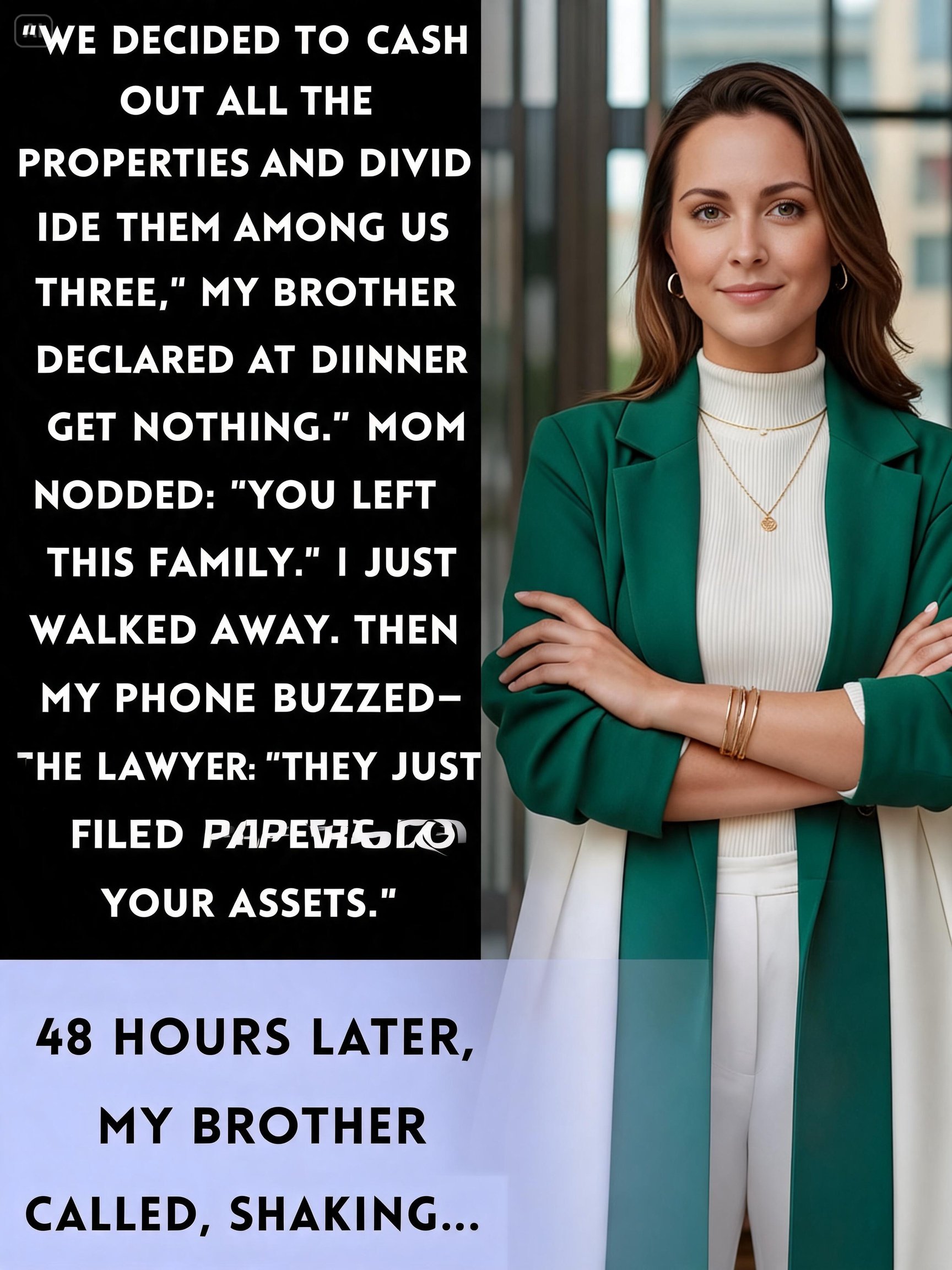 Family declared, “We’re putting Mom’s properties on the market and dividing everything”—until they..