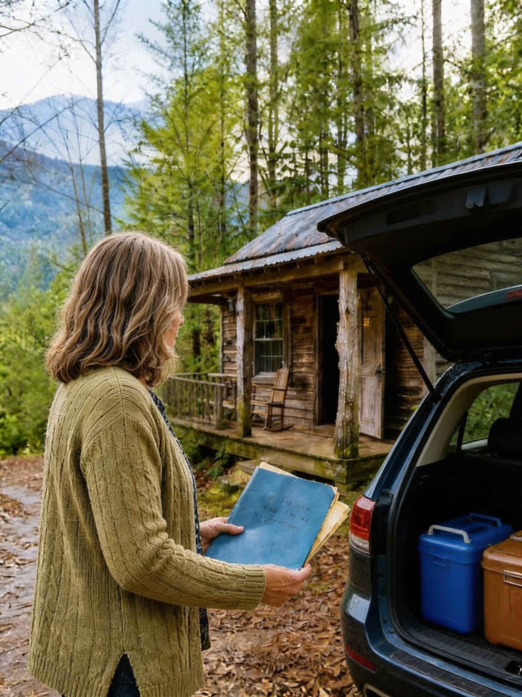 Ex Stole Her House — She Drove to Grandma’s Secret Cabin and Finally Broke Down Inside
