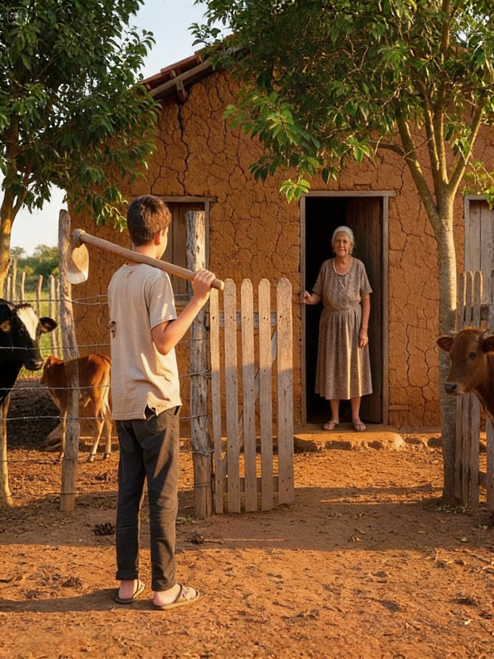 Abandoned and Hungry… He Asked to Weed for a Piece of Bread. What The old Woman Did is Amazing