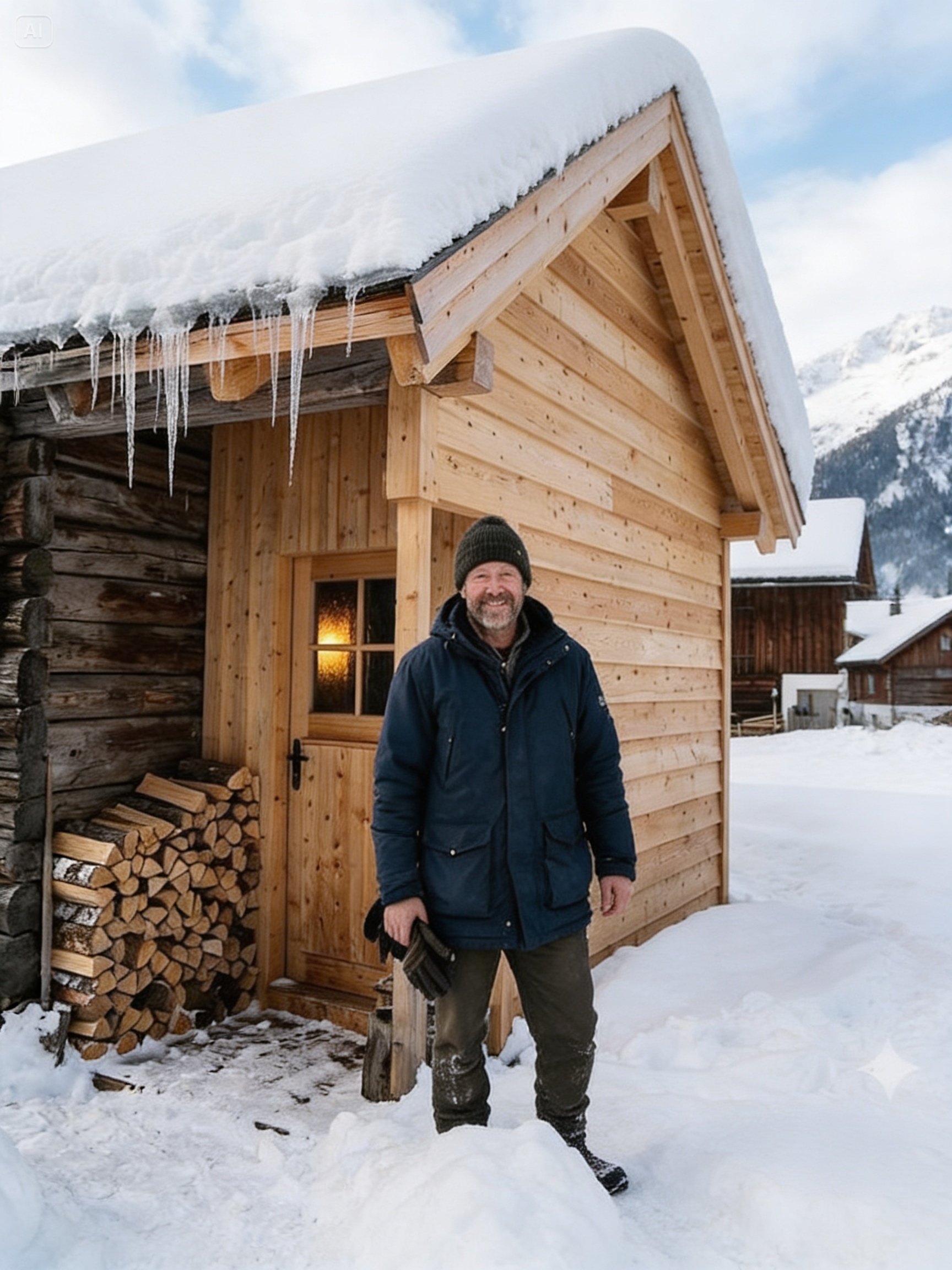 They Mocked His Triple-Walled Cabin — Until It Stayed 102° Warmer Than Every Home in the Valley