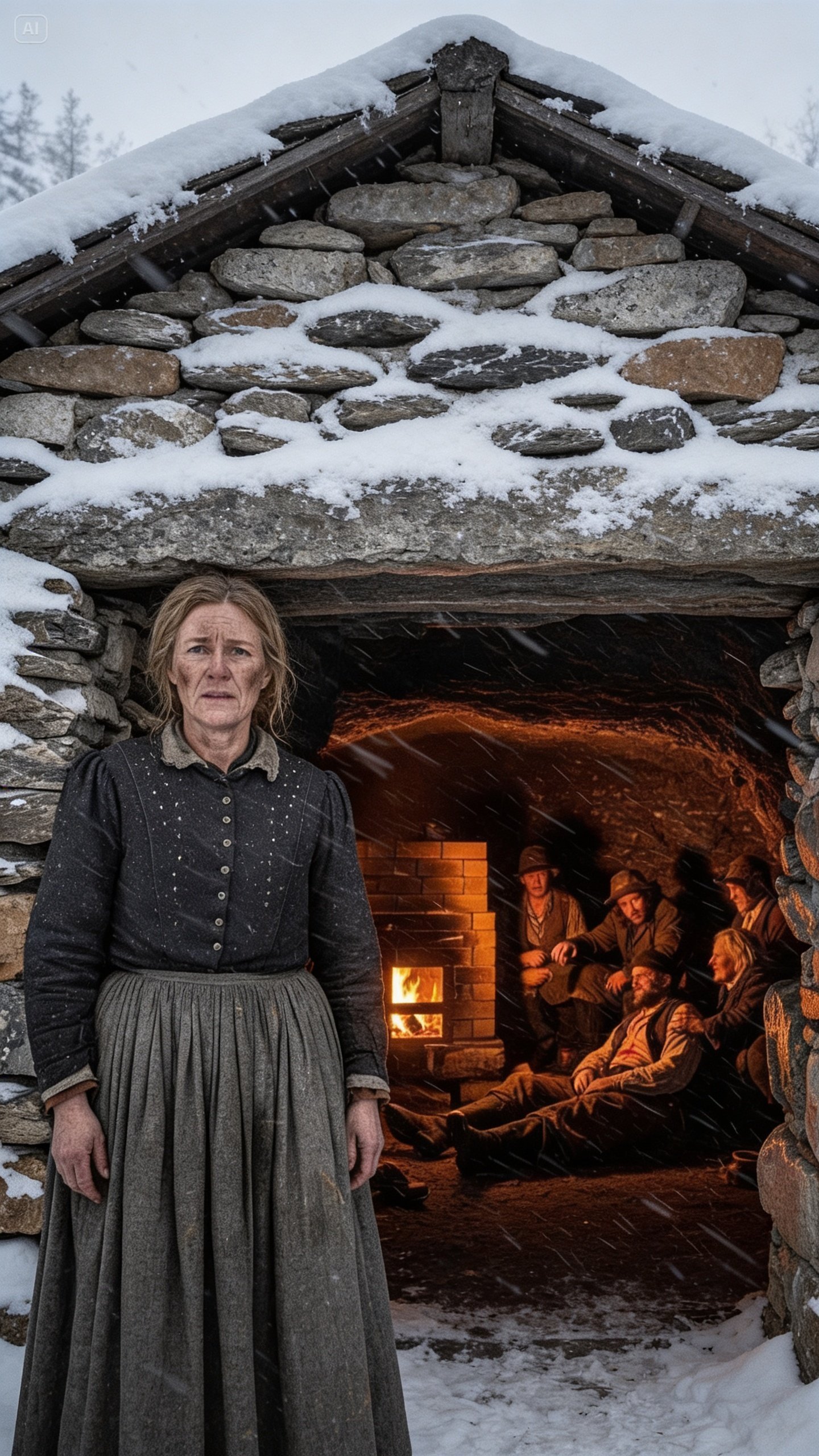 Thrown Out Before Winter, She Built Her Home Inside a Cave — Until it Saved Them All in the Blizzard