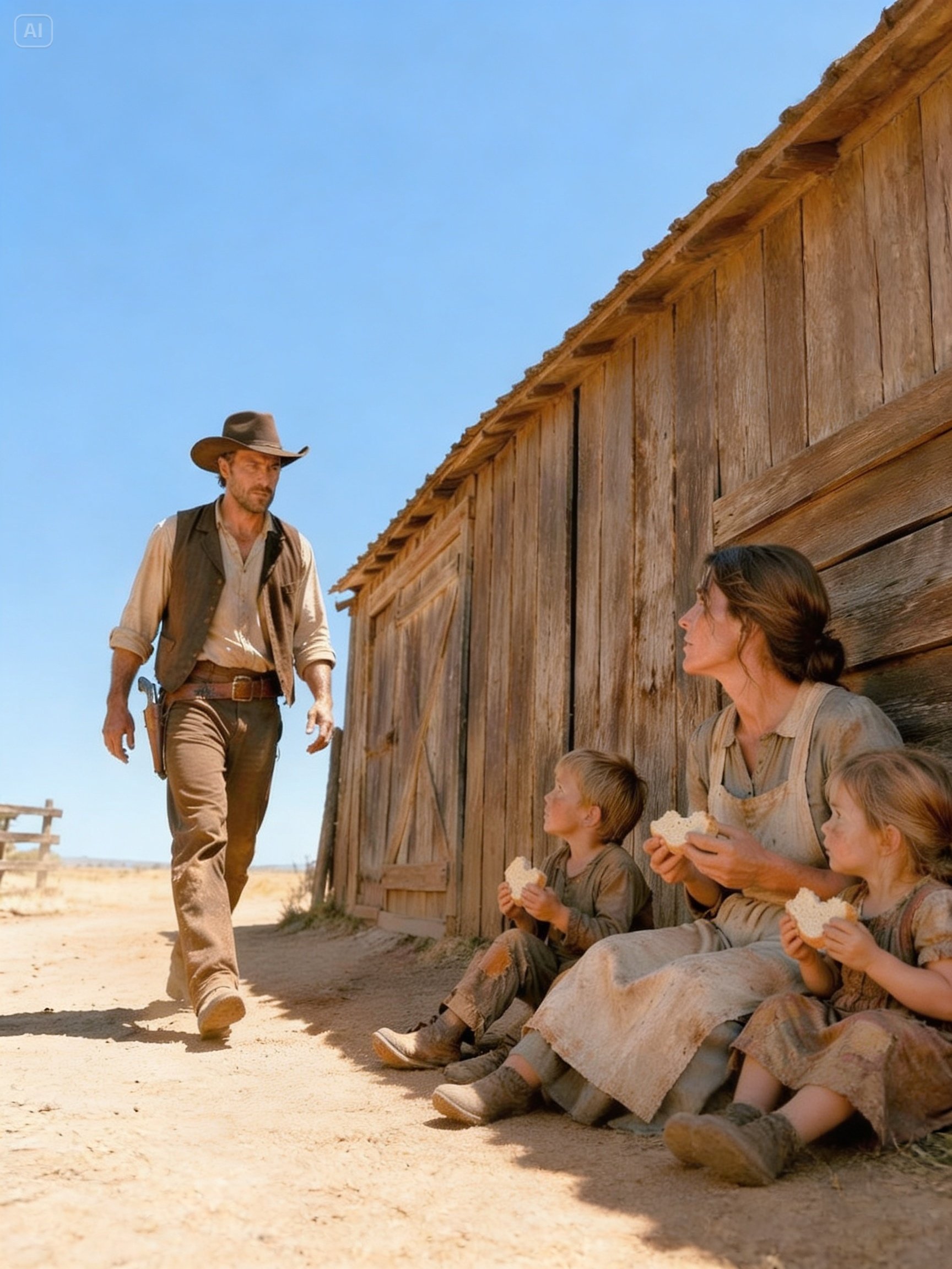 “Pack Your Things… You’re Coming Home” — His Voice Broke Seeing Widow & Kids Eat Leftovers