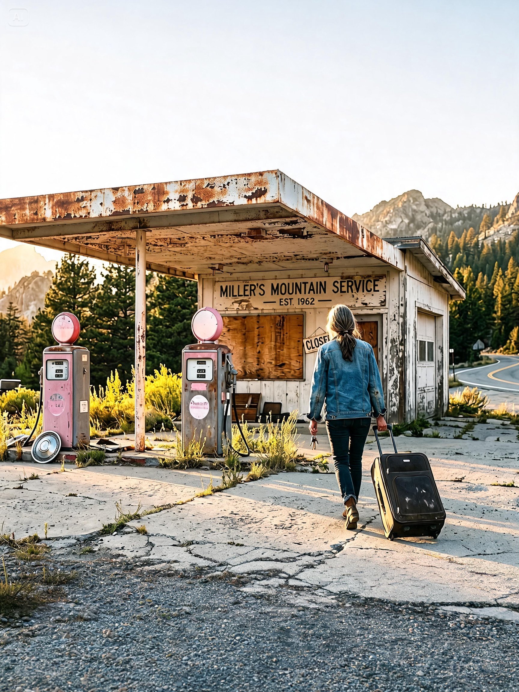 He Divorced Her at 58 and Took the House — So She Reopened Her Father’s Forgotten Gas Station…