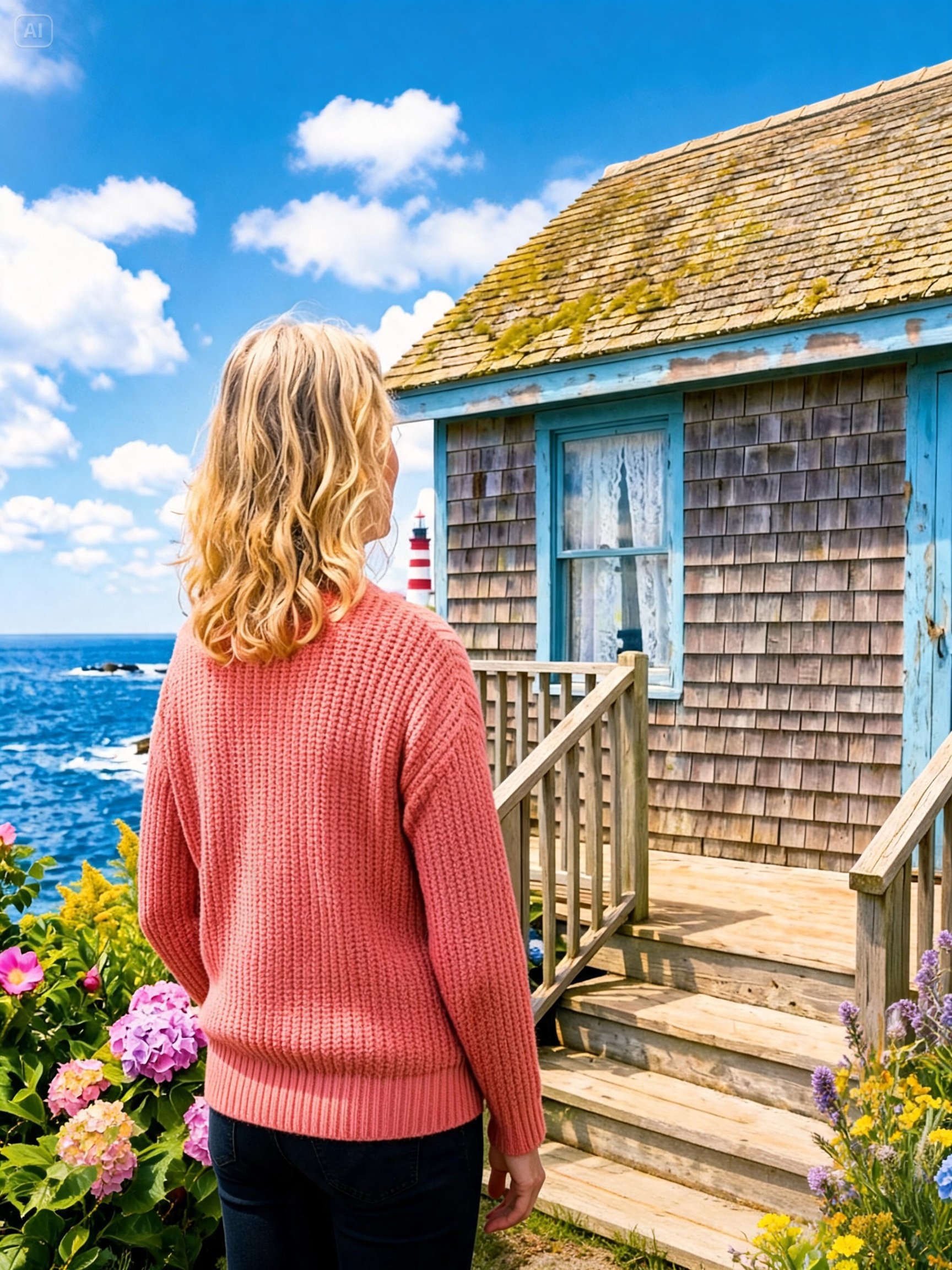 Ex-Husband Took the House — She Drove to Grandma’s Forgotten Cottage on the Coast