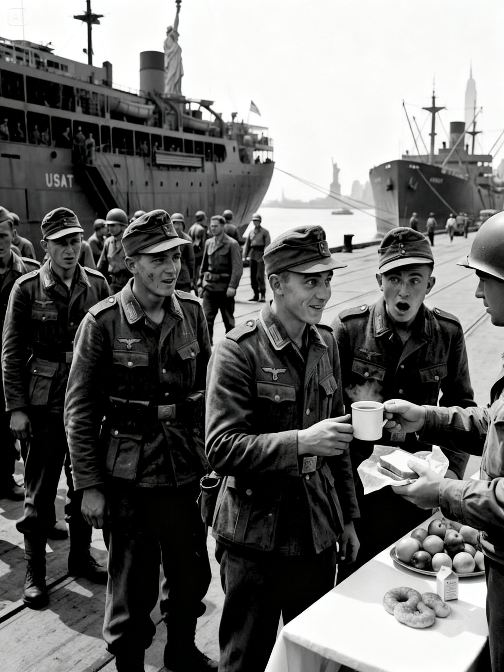 What Shocked German POWs Most When They Reached America