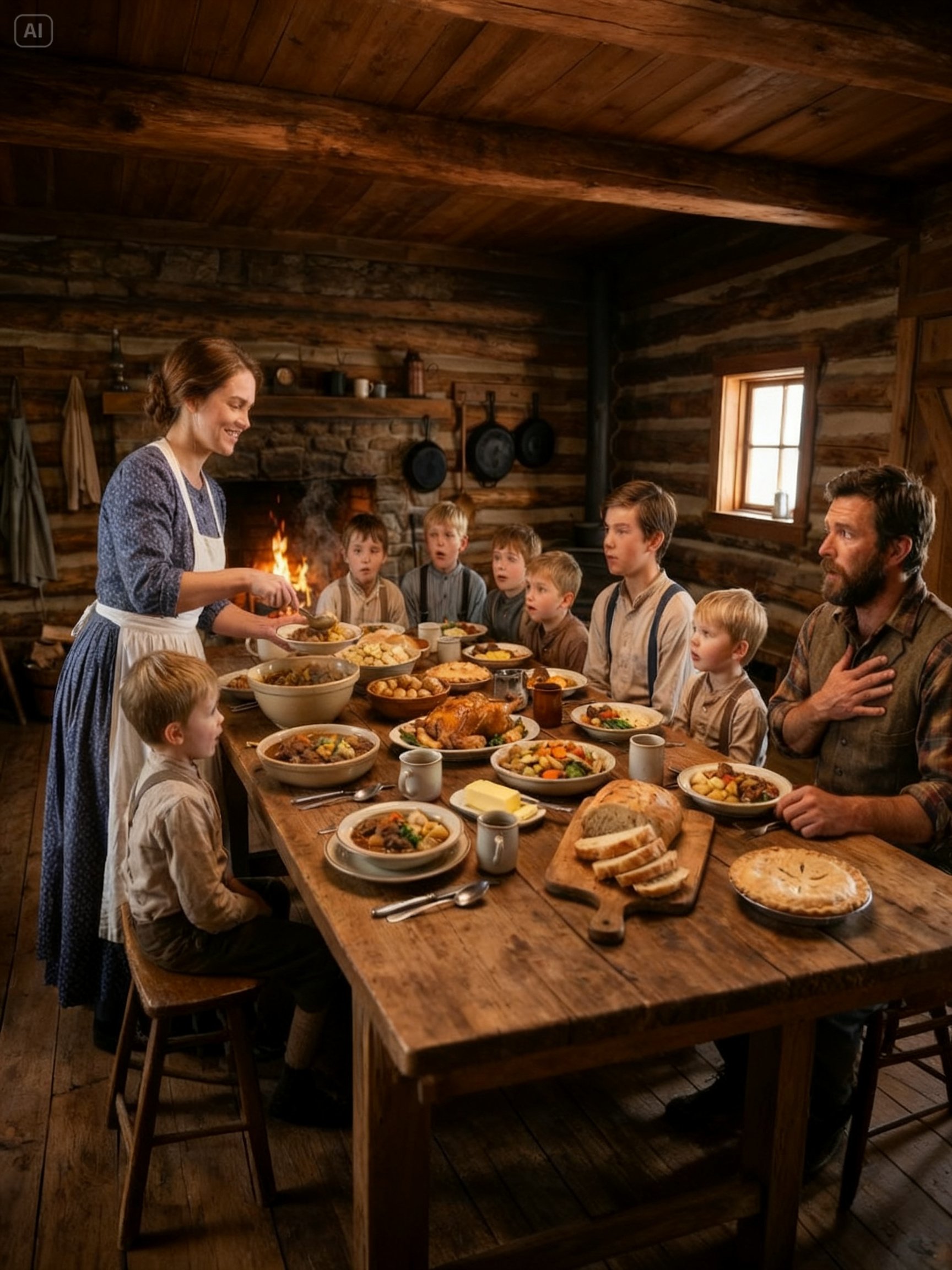 She Was Sent to Marry a Stranger With 6 Sons — One Meal Changed Everything Forever