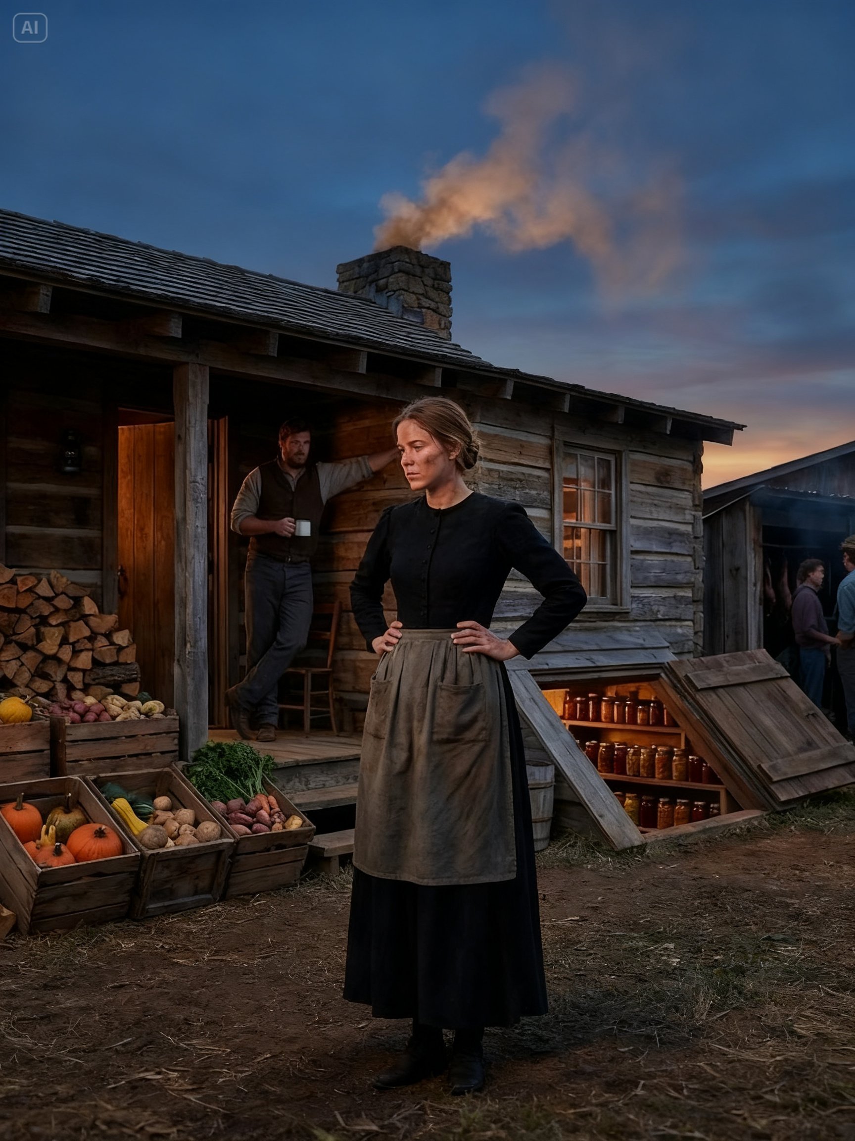 A Widow Arrived at the Ranch With Nothing — By Winter She’d Kept Everyone Alive