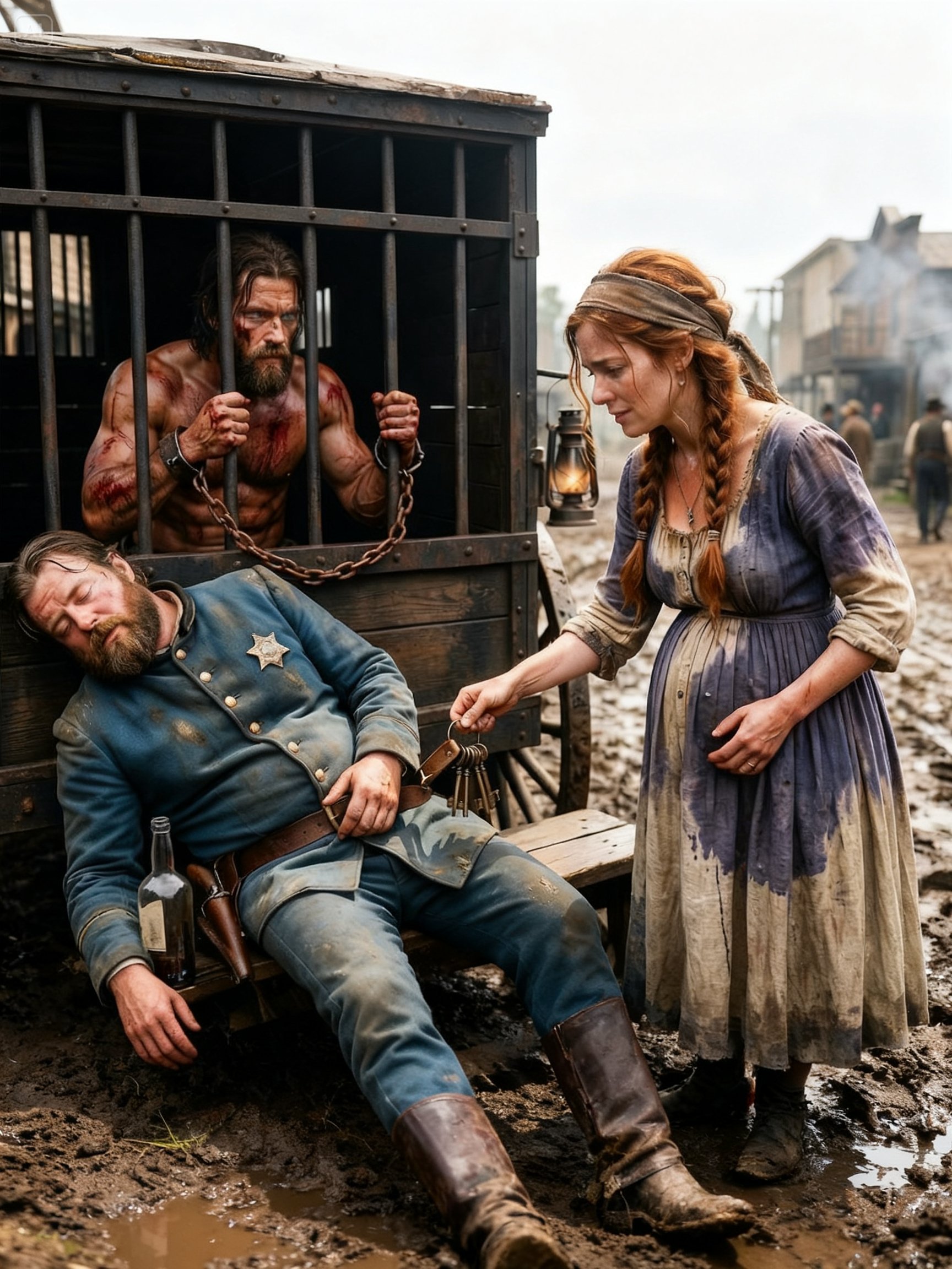 Rejected and Carrying a Child, She Freed the Feared Mountain Man—Now He Protects Her With His Life