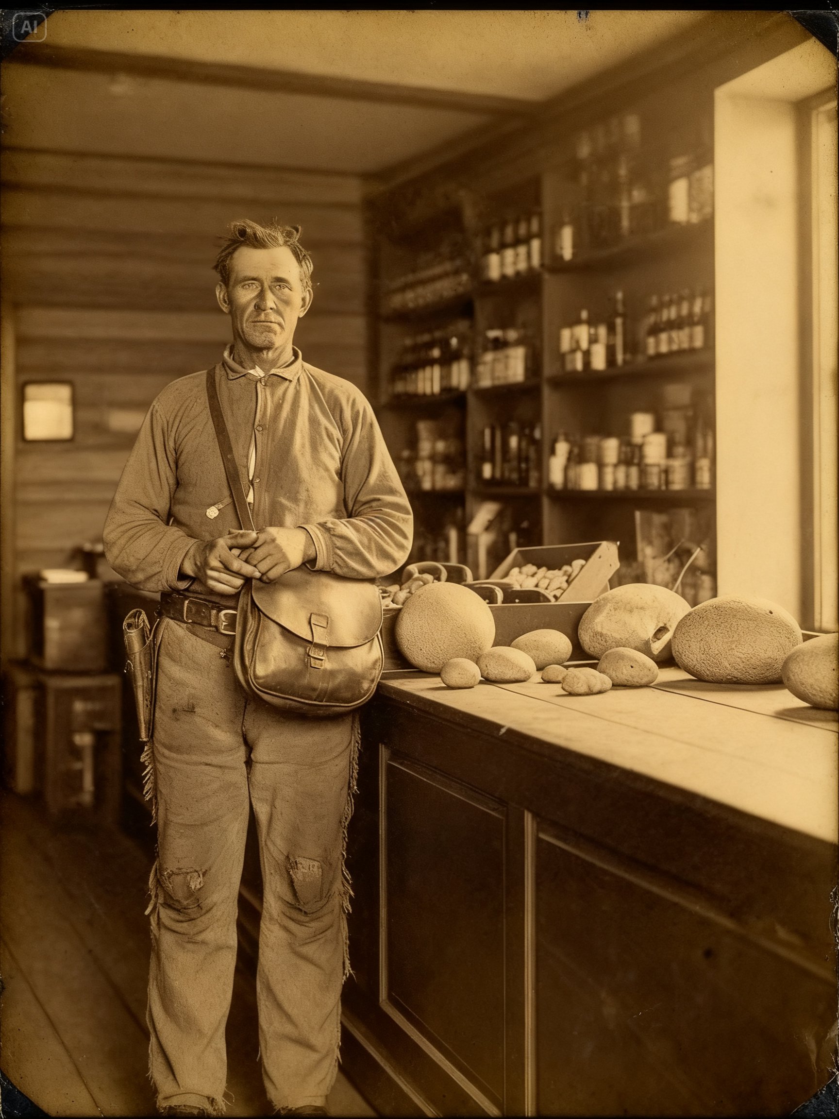 The Mountain Man Who Sold Strange Stones — No One Knew Where They Came From