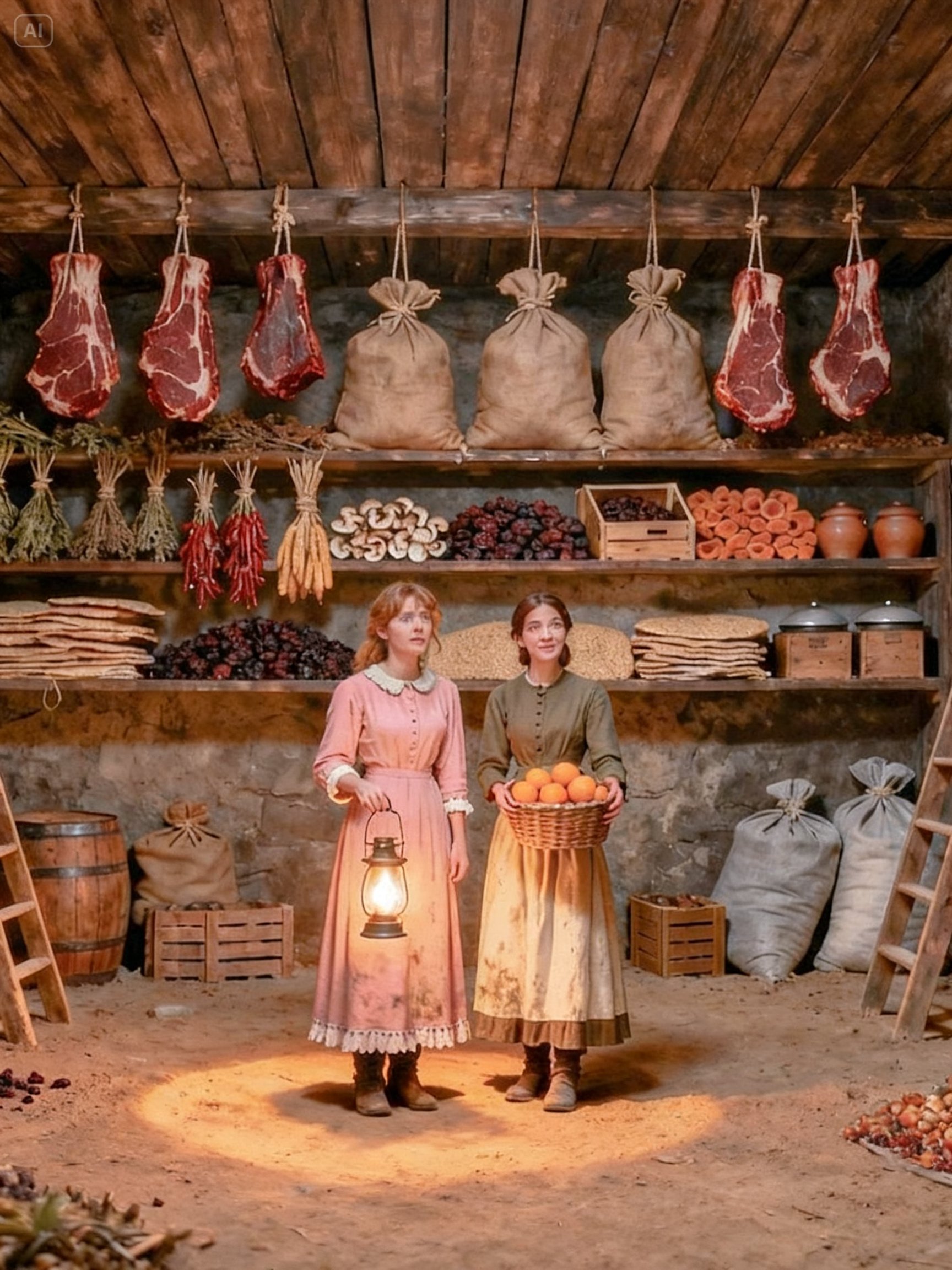 Settlers Mocked the Twin Sisters for Drying Food All Summer — Until the Valley Was Cut Off