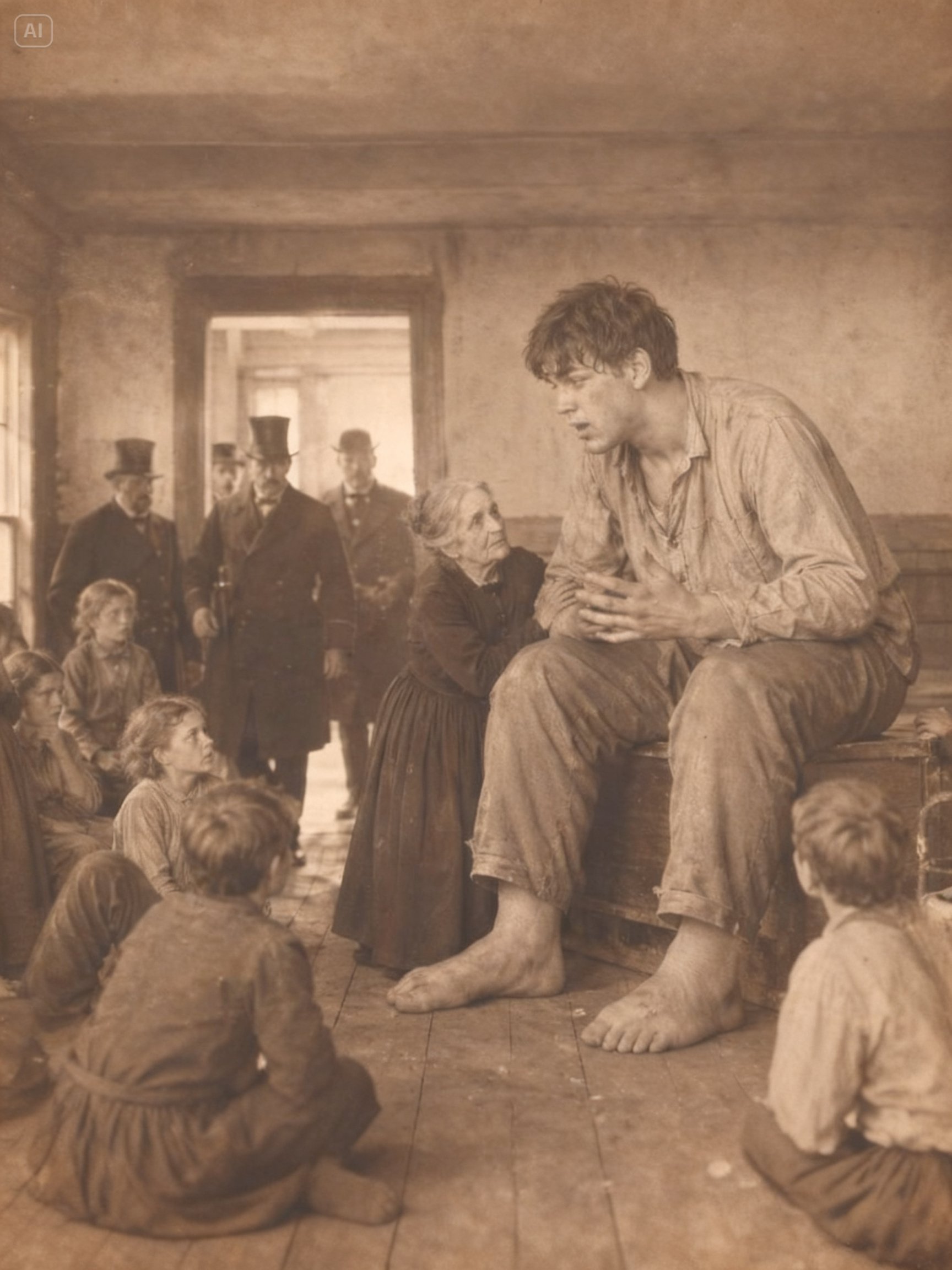 The Last Orphanage Keeper Who Raised a Giant Child — What the Child Said at Fourteen (1883)