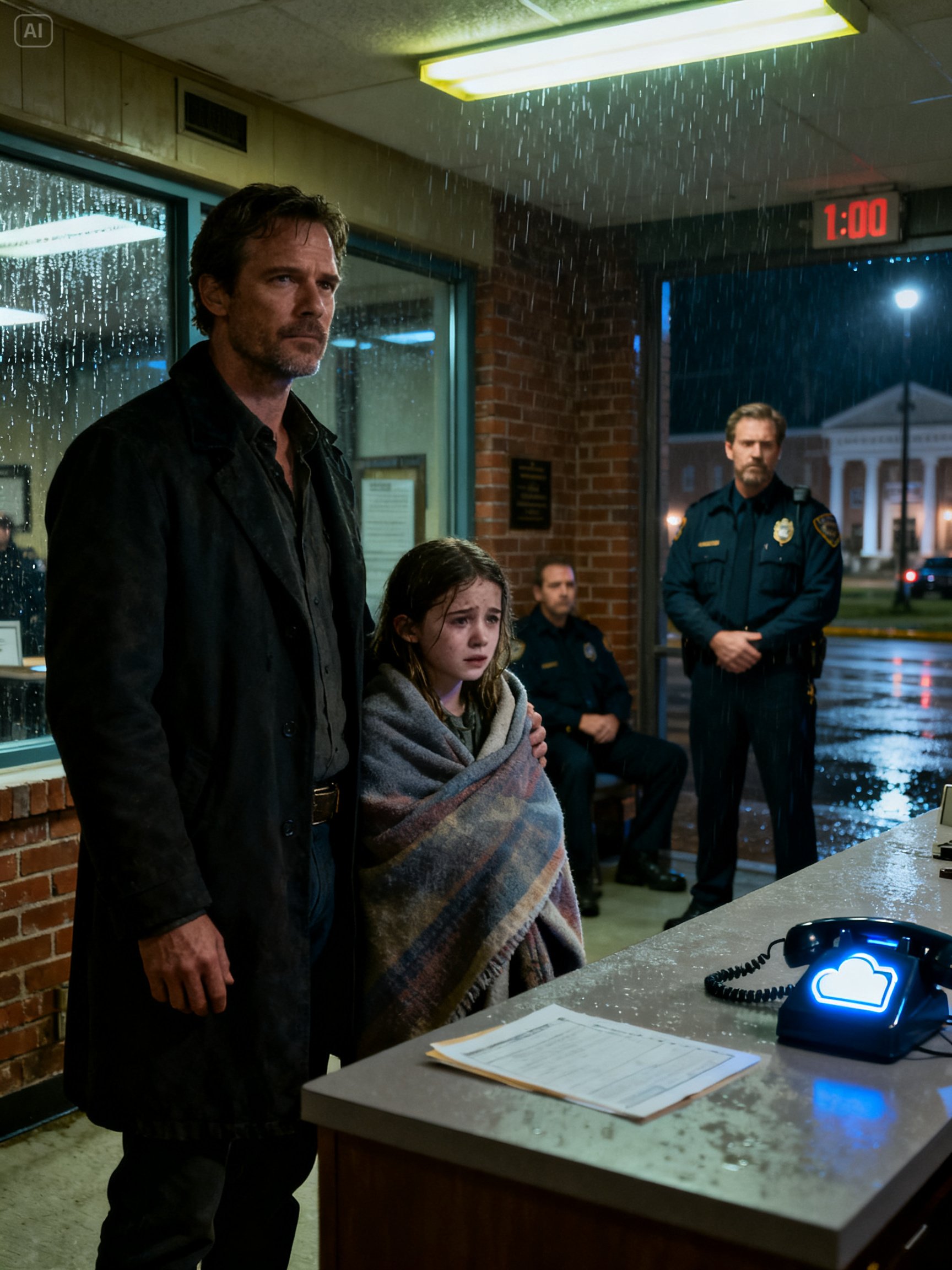 I WALKED INTO THE POLICE STATION AFTER MY DAUGHTER’S 1 AM CALL – THEN I PLAYED THE RECORDING THAT DESTROYED HER STEPFATHER’S LIE