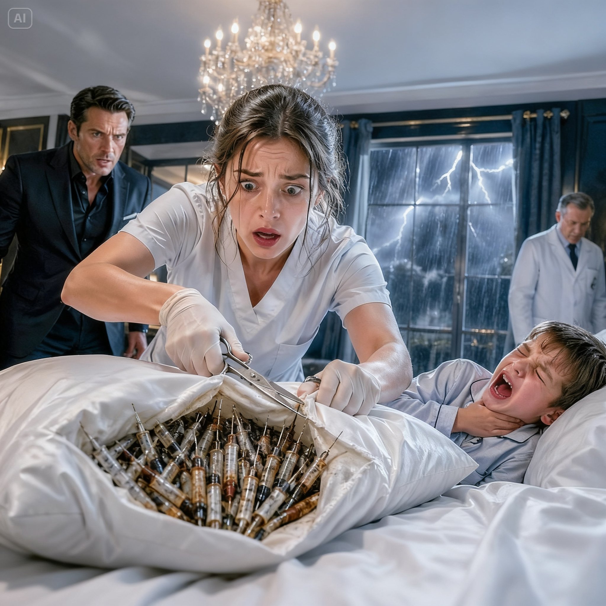 THE NURSE CUT OPEN THE MAFIA BOSS’S SON’S PILLOW — AND FOUND THE MONSTER HIDING INSIDE