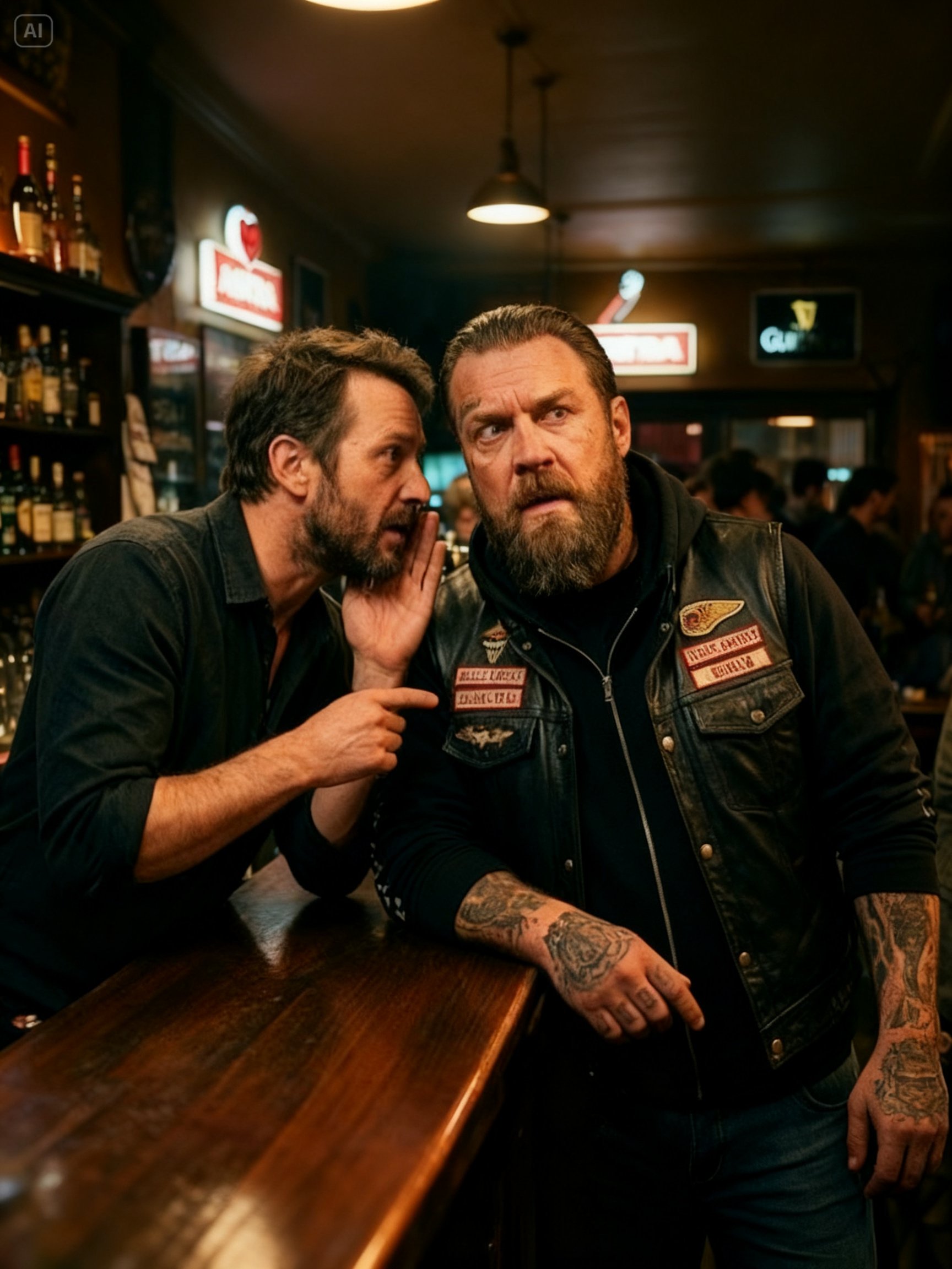 THE GIRL AT TABLE SIX WHISPERED “HE’S NOT MY DAD” – THEN THE BIKER FOUND THE SECRET THAT SHOOK EVERYONE