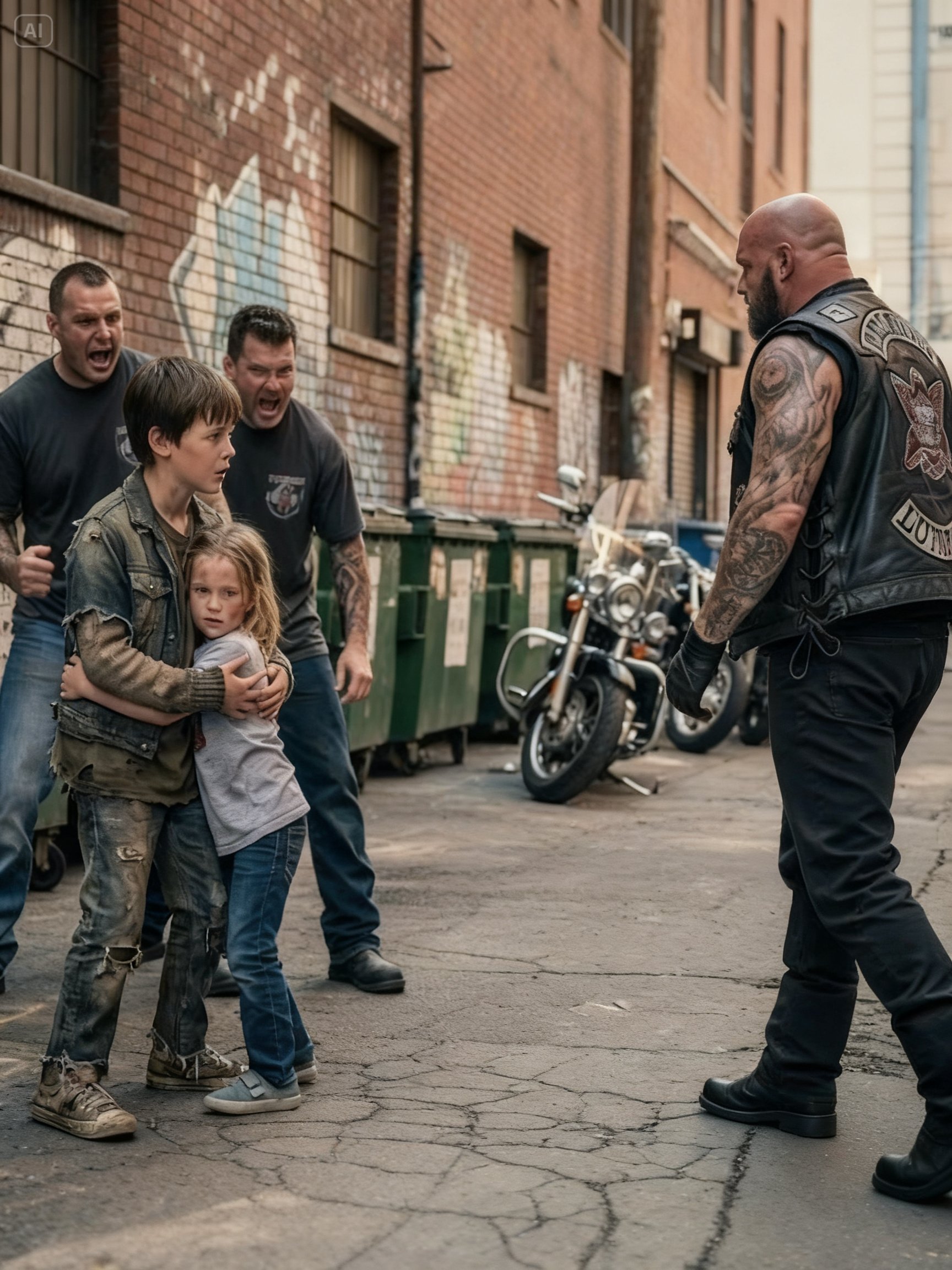 I WAS HOMELESS AND THEY BEAT ME FOR DEFENDING A HELL’S ANGEL’S DAUGHTER – THEN HER FATHER FOUND OUT