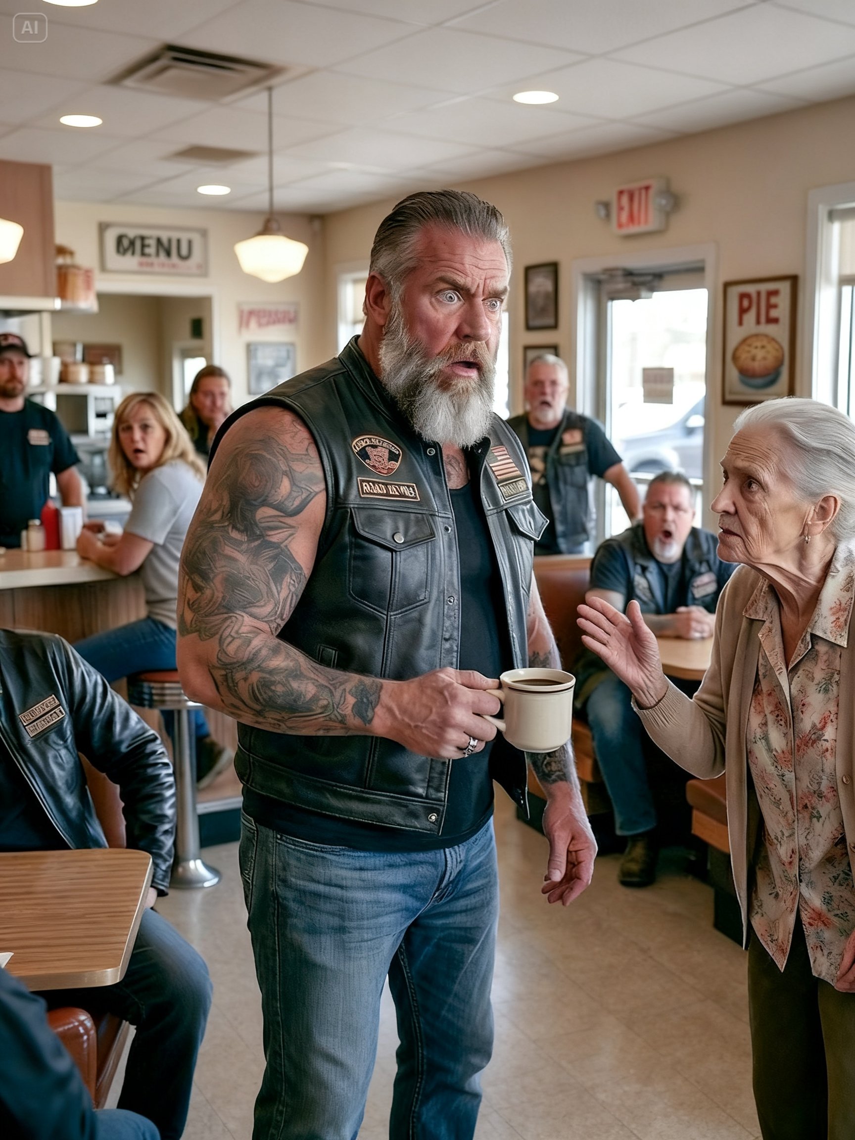 I ASKED HELLS ANGELS TO WALK ME TO MY CAR – THEN THE MEN HUNTING ME REALIZED I WAS NOT HELPLESS
