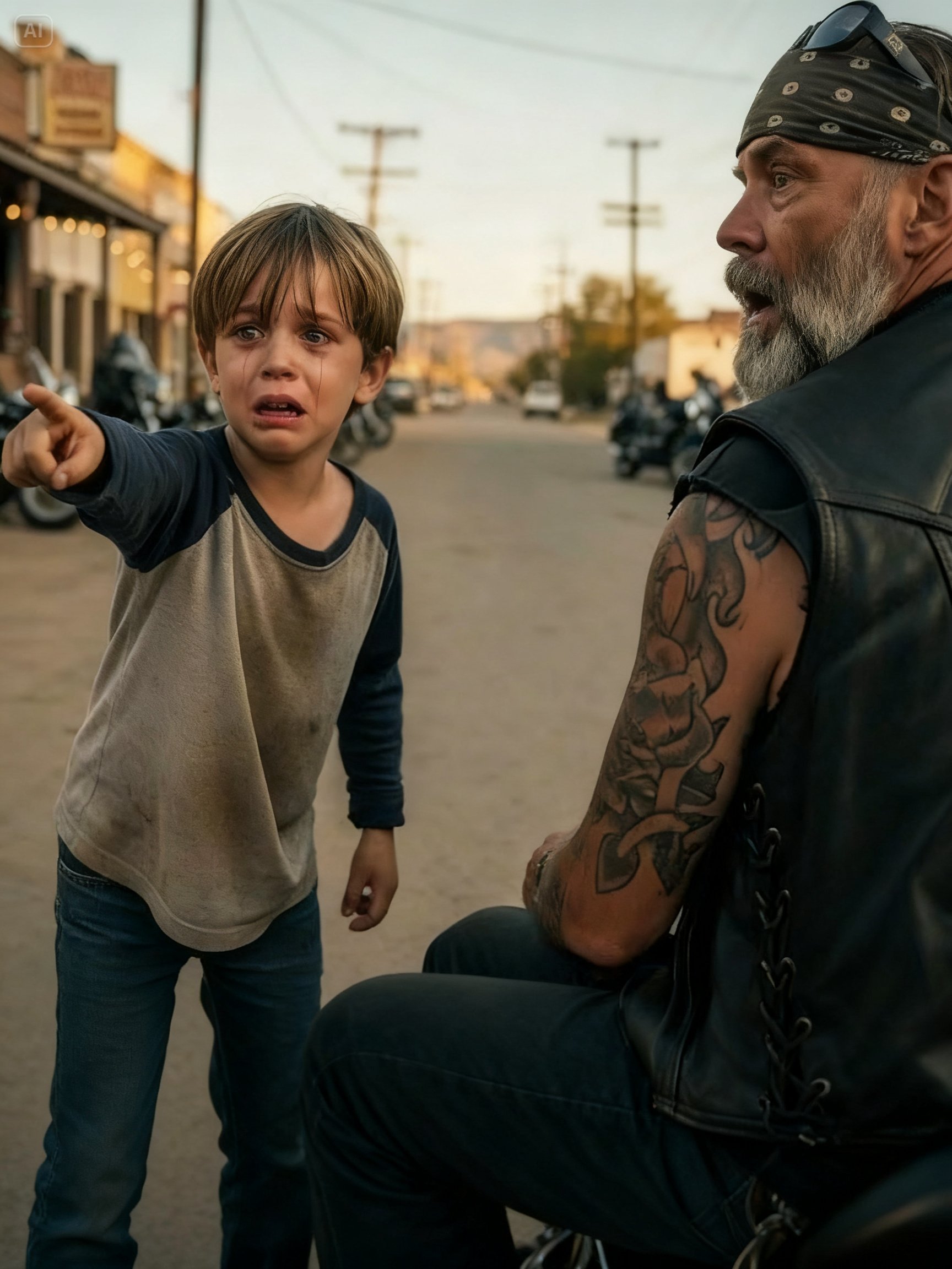 HE WHISPERED THAT HIS UNCLE WAS COMING – WHILE THE MAN NEXT TO HIM PREPARED TO SELL HIM