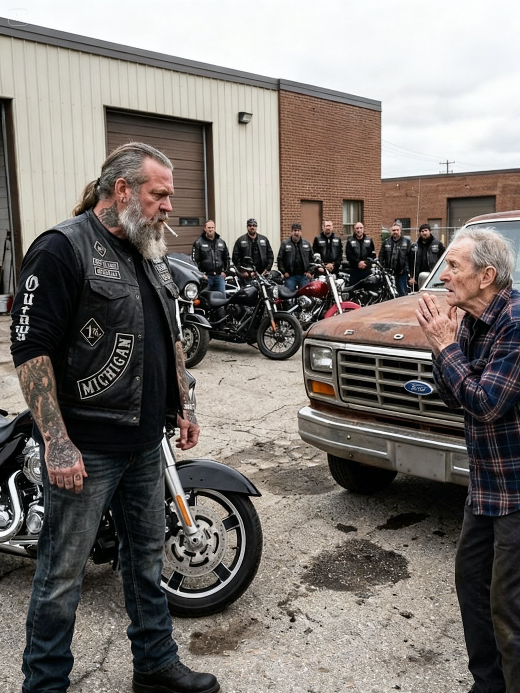 AN OLD MAN BEGGED THE MOST FEARED HELLS ANGEL TO SAVE HIS WIFE – WHAT THE BIKER DID NEXT SHOCKED EVERYONE