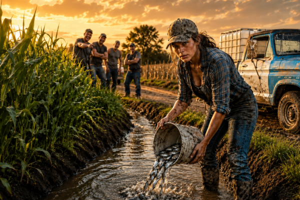 They Laughed When She Put Fish in 9 Ditches… Then Her Corn Turned Dark Green