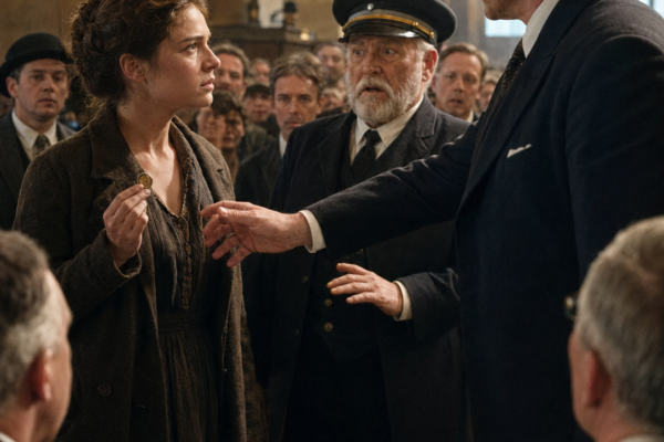 His Quiet Night Archivist Vanished After Taking the Blame for Sabotage—Then the Feared Rail Magnate Saw Her Brass Token in a Stranger’s Hand