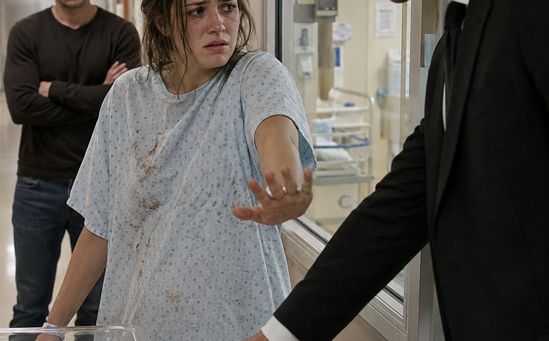 Her Ex Refused to Name Their Newborn—Then a Dangerous Stranger Stepped Forward, and Emma Realized Both Men Had Already Put Her Daughter at Risk