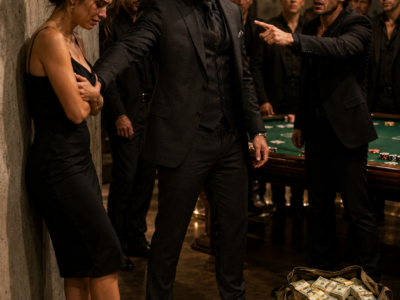 Her Ex Called Her Worthless and Offered Her Across a Poker Table—Then New York’s Most Feared Mafia Boss Put One Million Dollars at His Feet