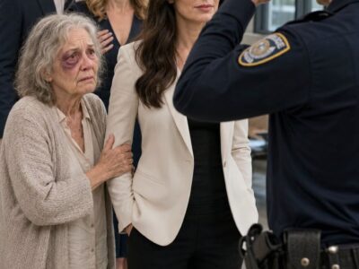 I WALKED INTO A POLICE STATION TO SAVE MY BLEEDING MOTHER – THEN THE CAPTAIN SAW MY FACE, LOST HIS COLOR, AND REALIZED HE HAD FRAMED THE WRONG WOMAN