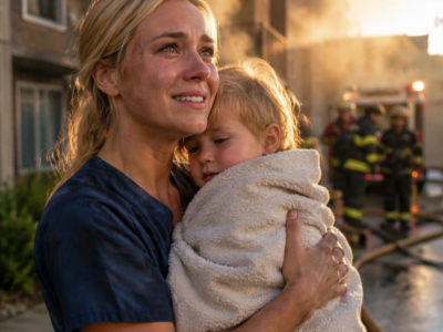 I CARRIED A STRANGER’S BABY OUT OF THE FIRE—THEN THE MAN IN THE BLACK SUV SENT A NOTE HE SHOULD NOT HAVE WRITTEN