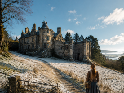 her guardian sent her to disappear inside a ruined mountain manor, but the sealed north wing held forty years of stolen truth